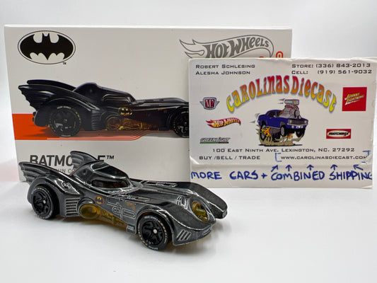 Hot Wheels iD Batman Series 1 #5 Batmobile Black Opened