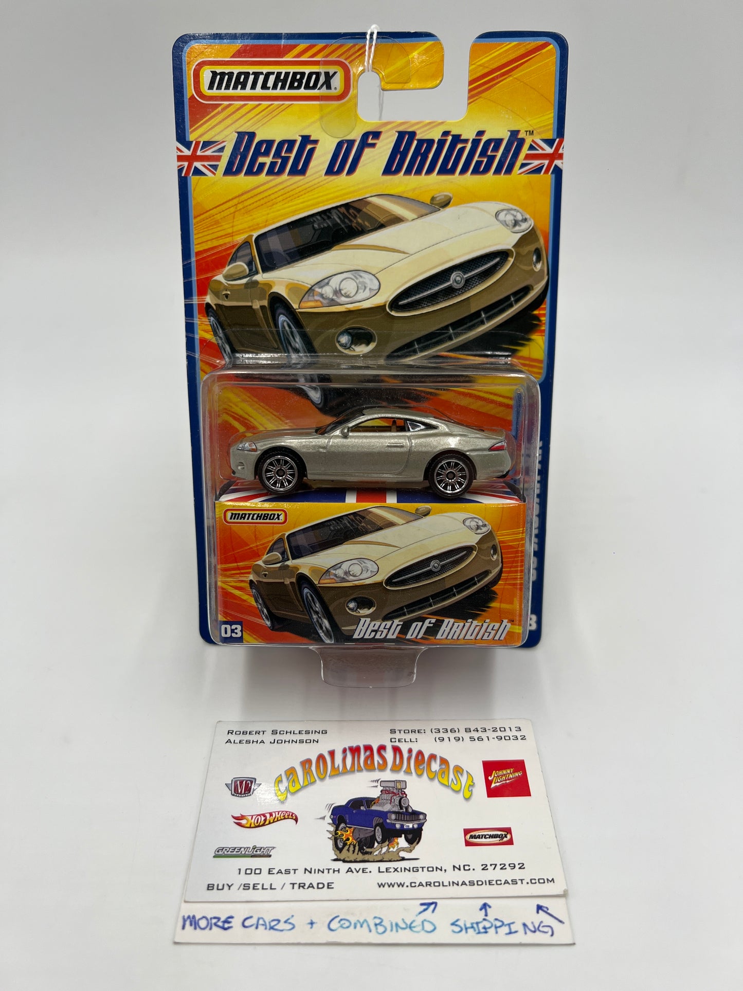 Matchbox Best Of British #3 06 Jaguar XK 169J
