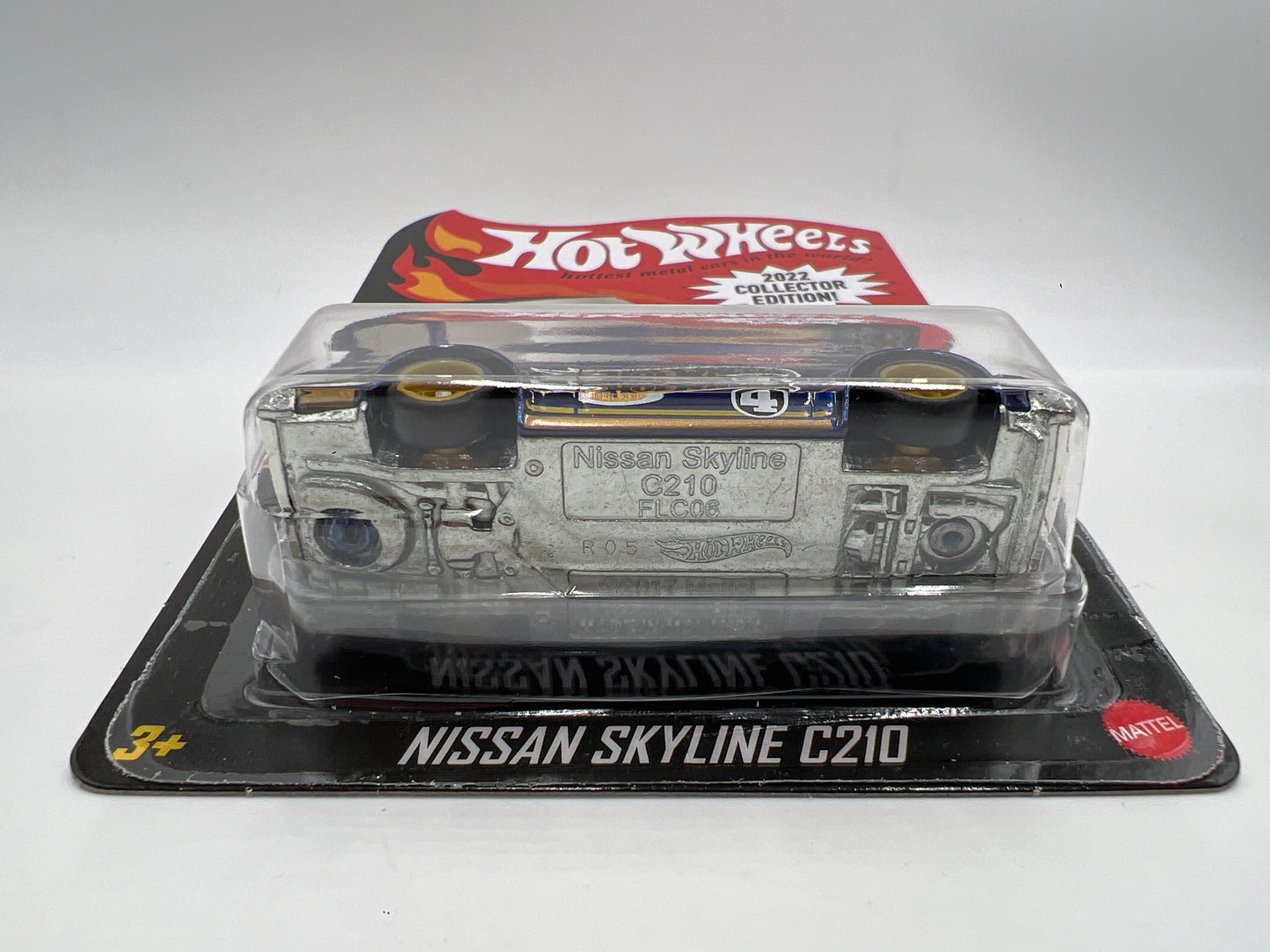 2022 Hot Wheels Kroger Mail In #4 Nissan Skyline C210 Blue W/Protector