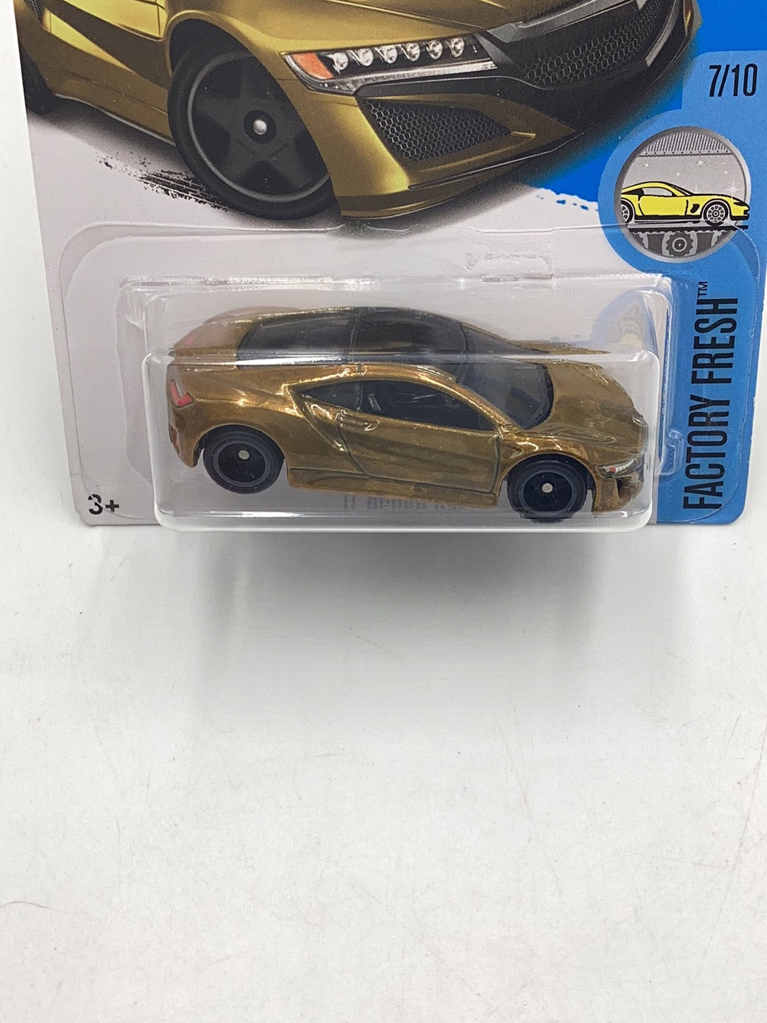 2017 Hot wheels super treasure hunt 17 Acura NSX W Protector carolinasdiecast