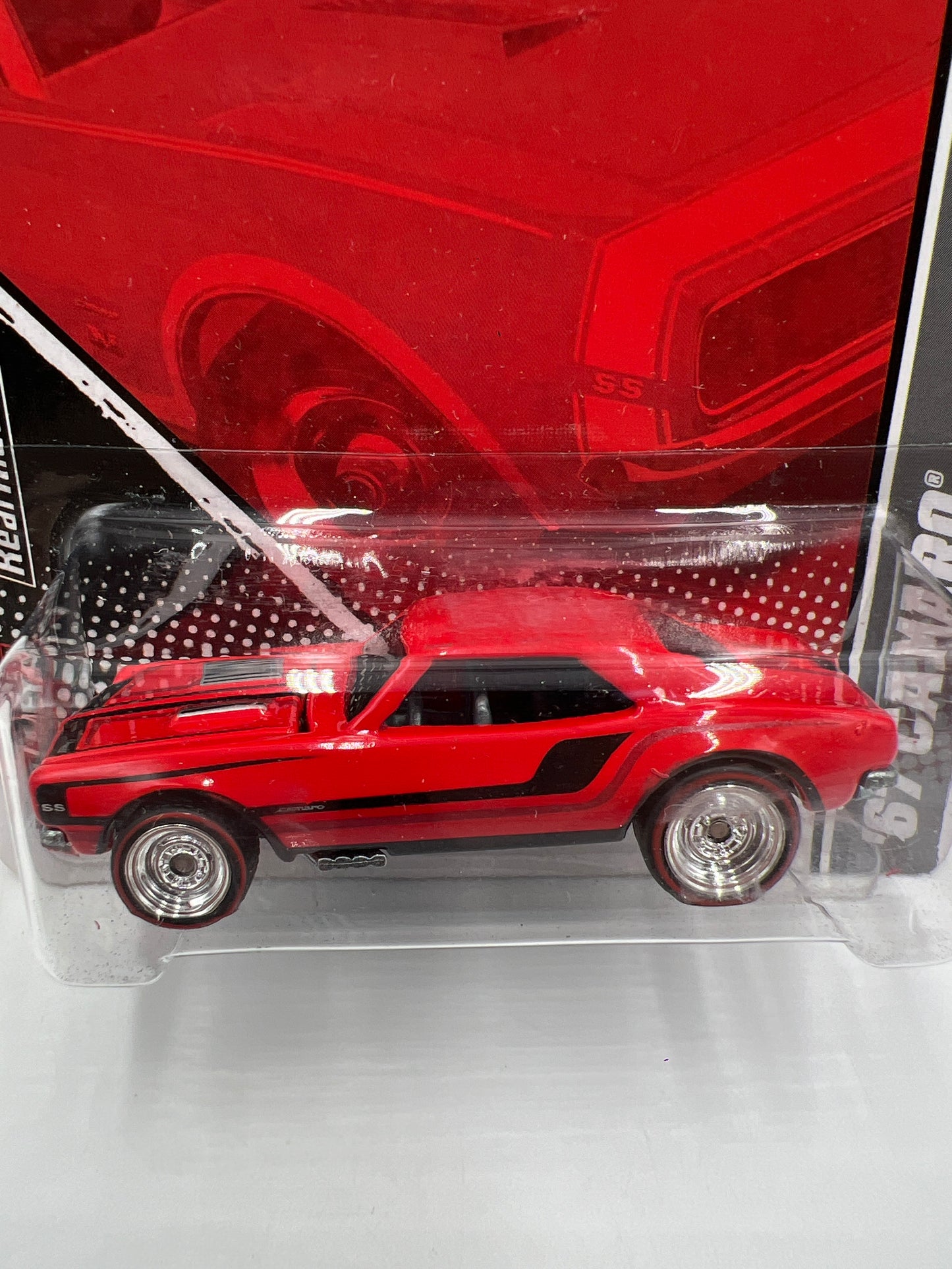Hot Wheels Premium Garage Series Toys R Us Exclusive 67 Camaro Red W/Protector VHTF