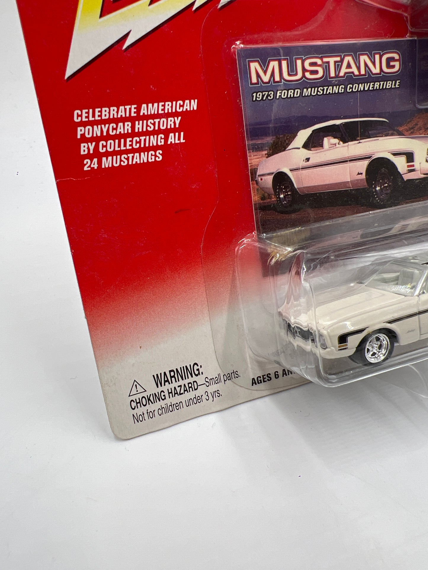 Johnny Lightning Mustang Series #16 1973 Ford Mustang Convertible 222C