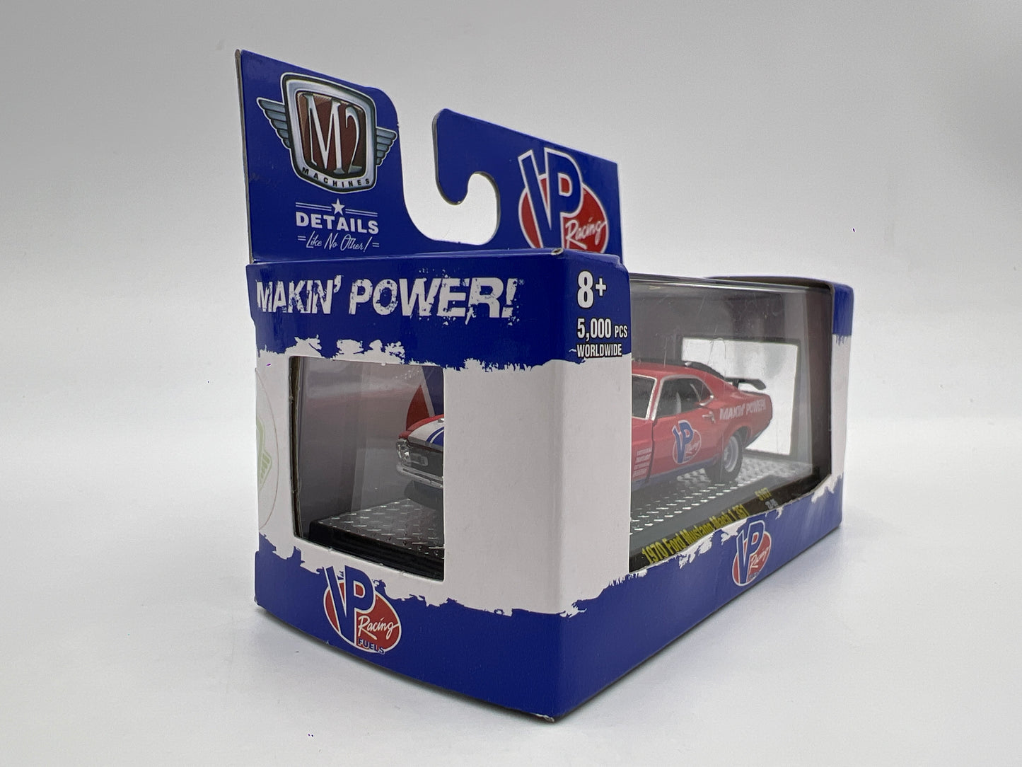 M2 Machines OReillys Exclusive 1970 Ford Mustang Mach 1 351 VP Racing S107