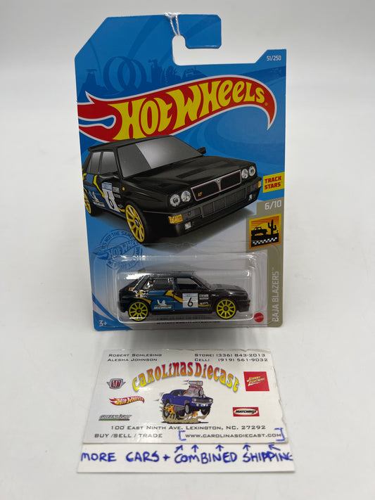 2021 Hot Wheels HW Baja Blazers #51 Lancia Delta Integrale Black 92G