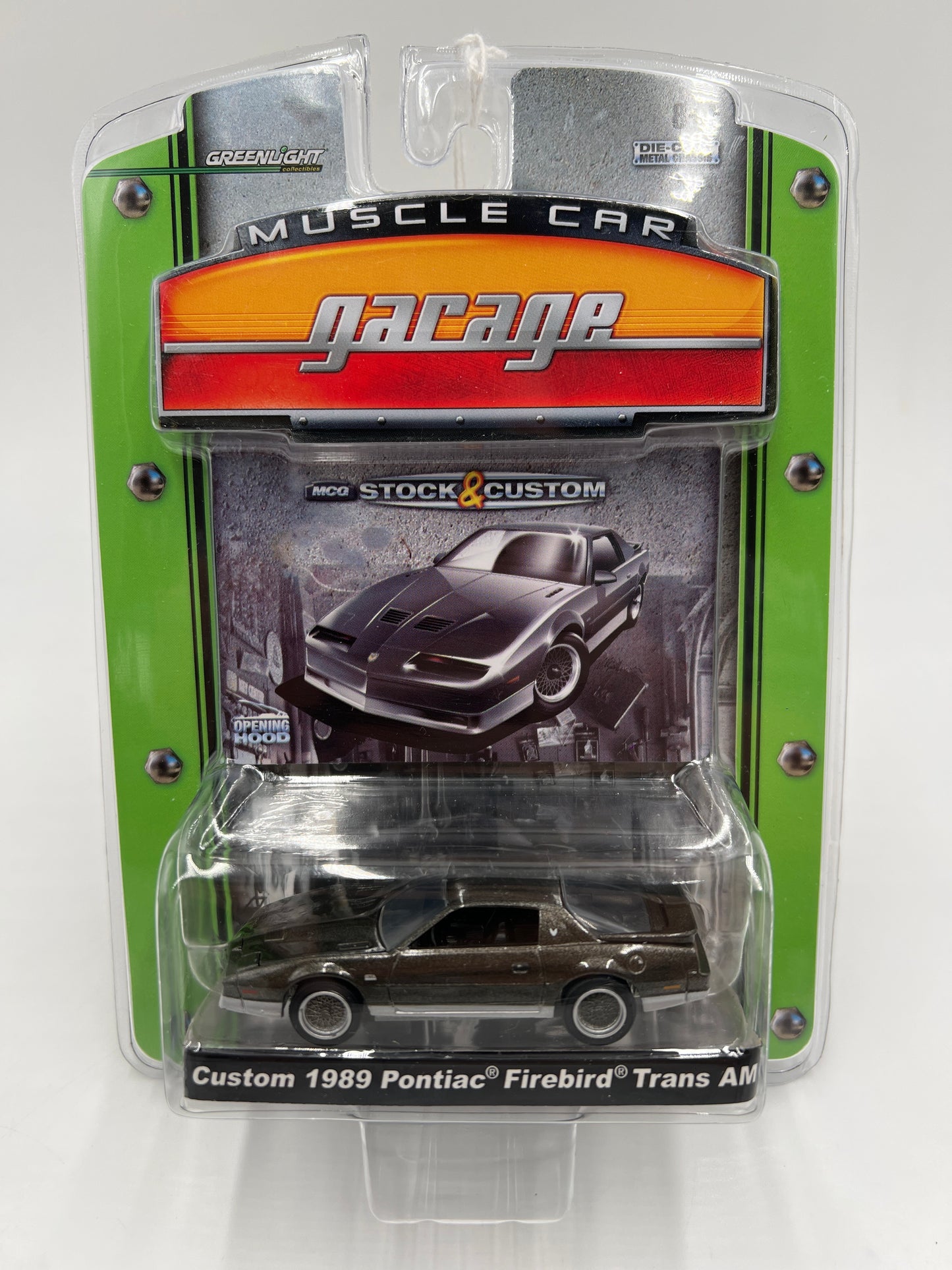 Greenlight Muscle Car Garage Series 6 1989 Pontiac Firebird Trans Am Gray GLPF