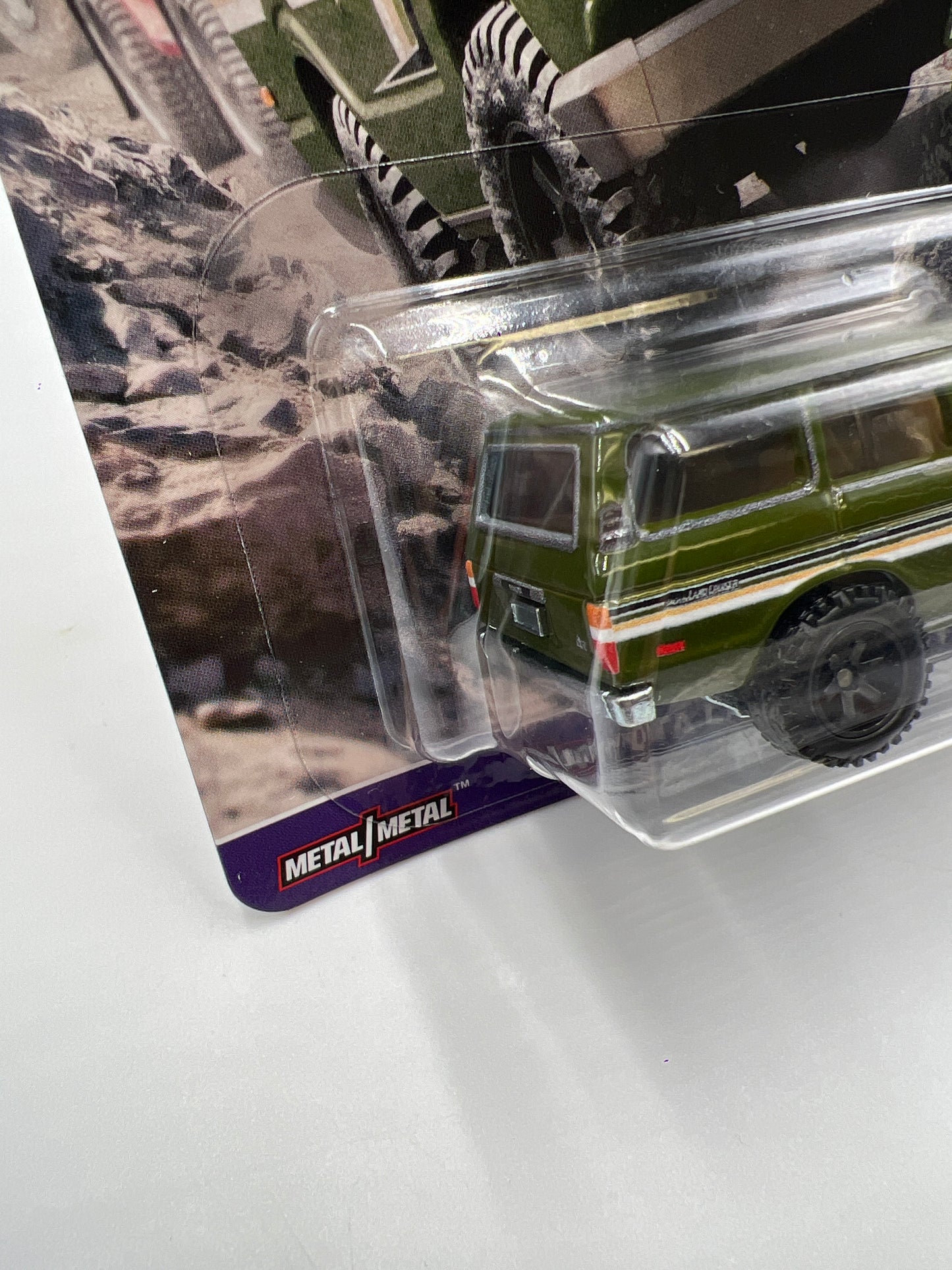 2024 Hot Wheels Premium Terra Trek #4 Toyota Land Cruiser FJ60 Green 245K