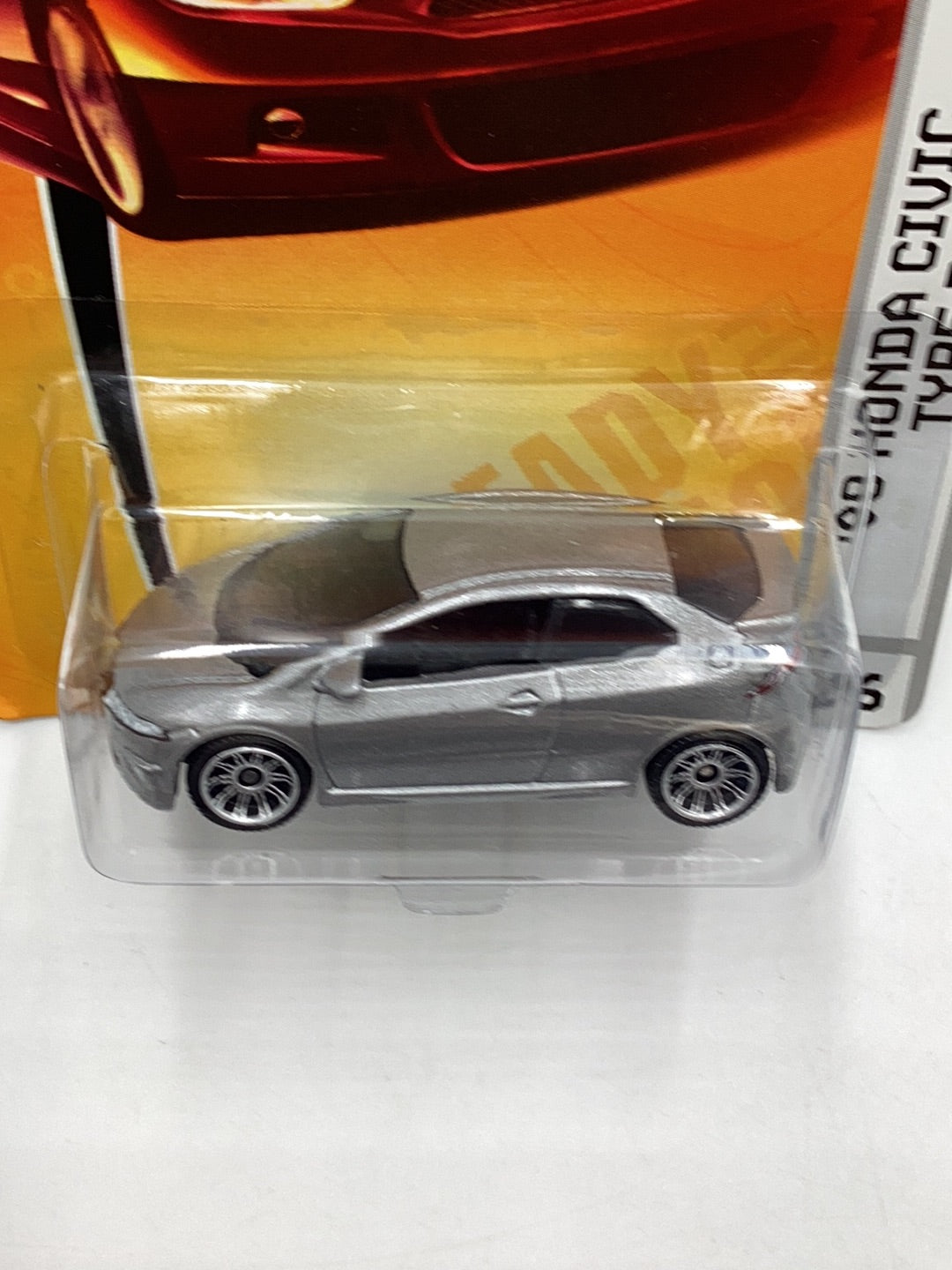 Matchbox #26 08 Honda Civic Type R silver 210A