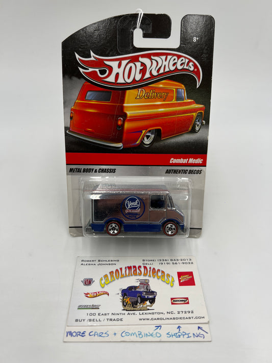 Hot Wheels Slick Rides Combat Medic York Chrome 245A