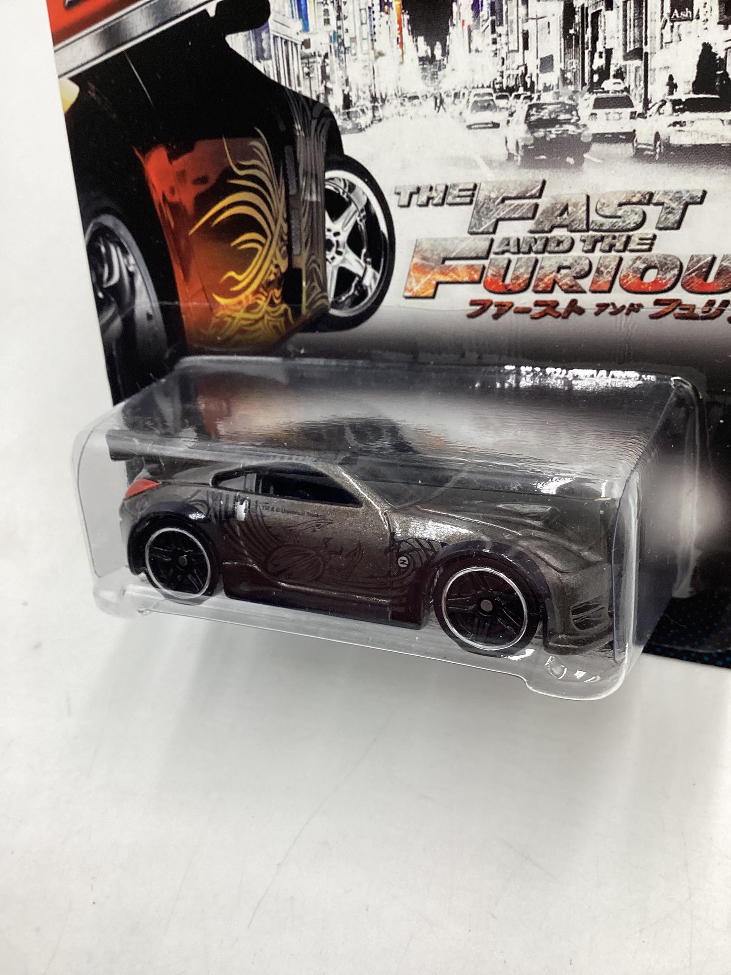 2014 Hot Wheels Fast & Furious #5 Nissan 350Z with protector