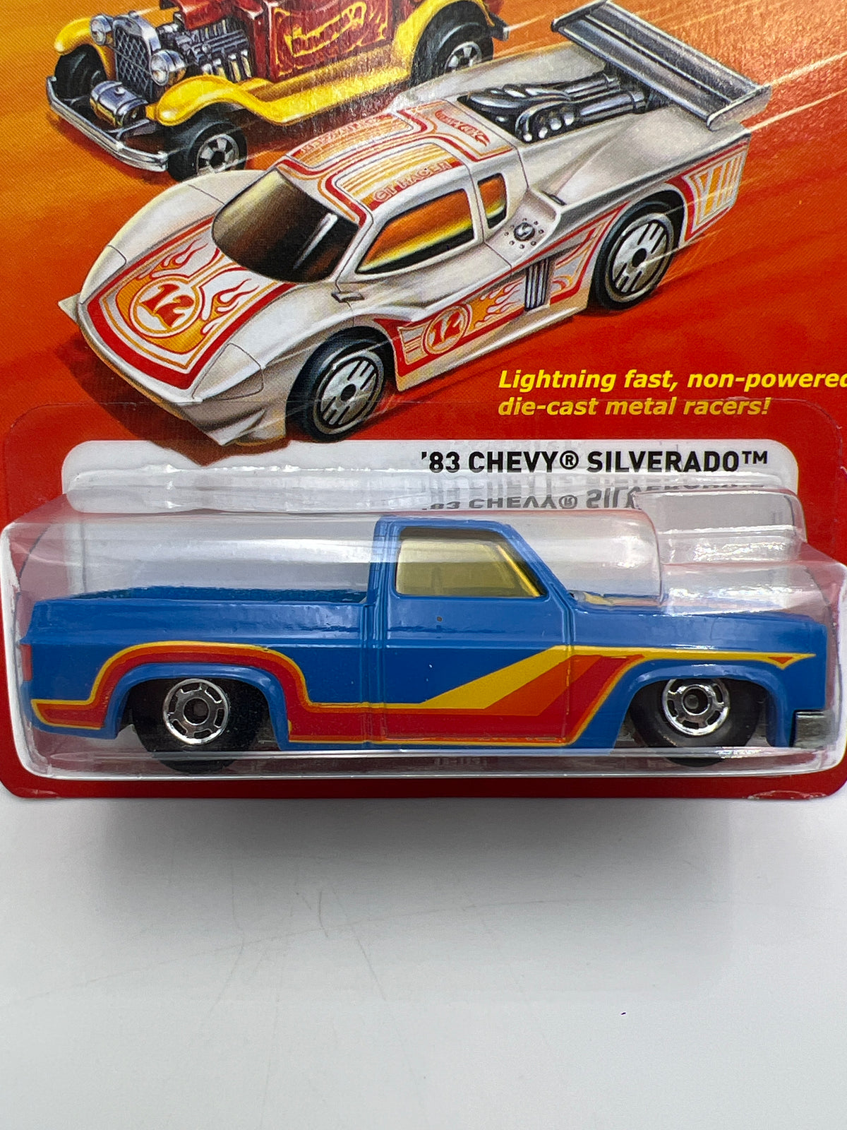 Hot Wheels Target Exclusive The Hot Ones 83 Silverado Blue W/Protector