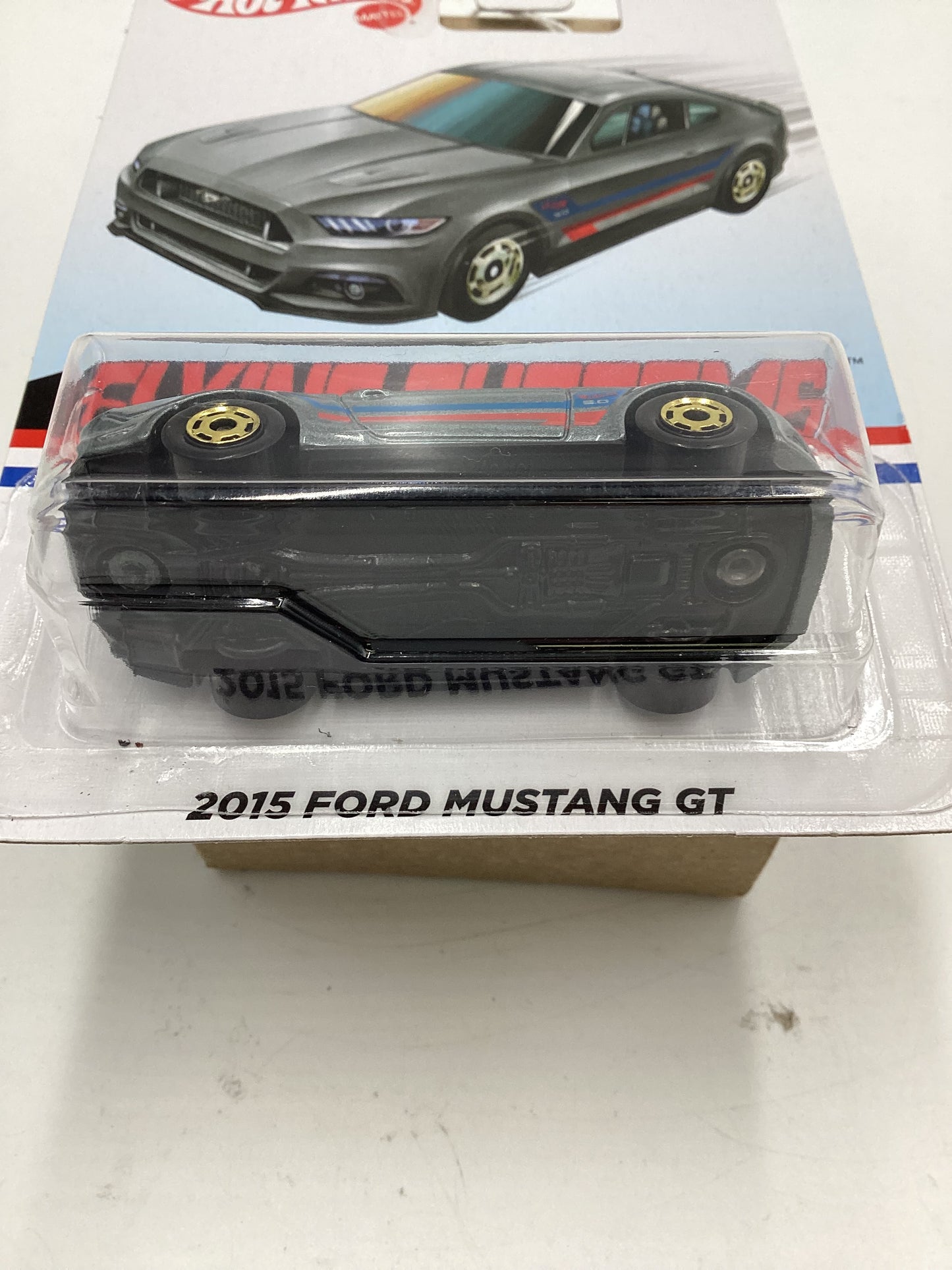 Hot Wheels Target Exclusive Flying Customs 2015 Ford Mustang GT Gray