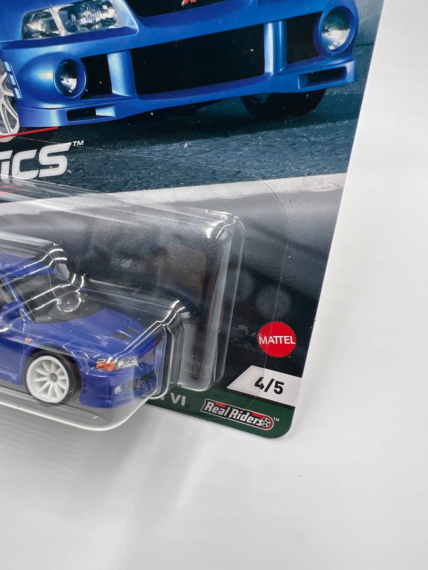 Hot Wheels Premium Modern Classics #4 Mitsubishi Lancer Evolution VI Blue 254A