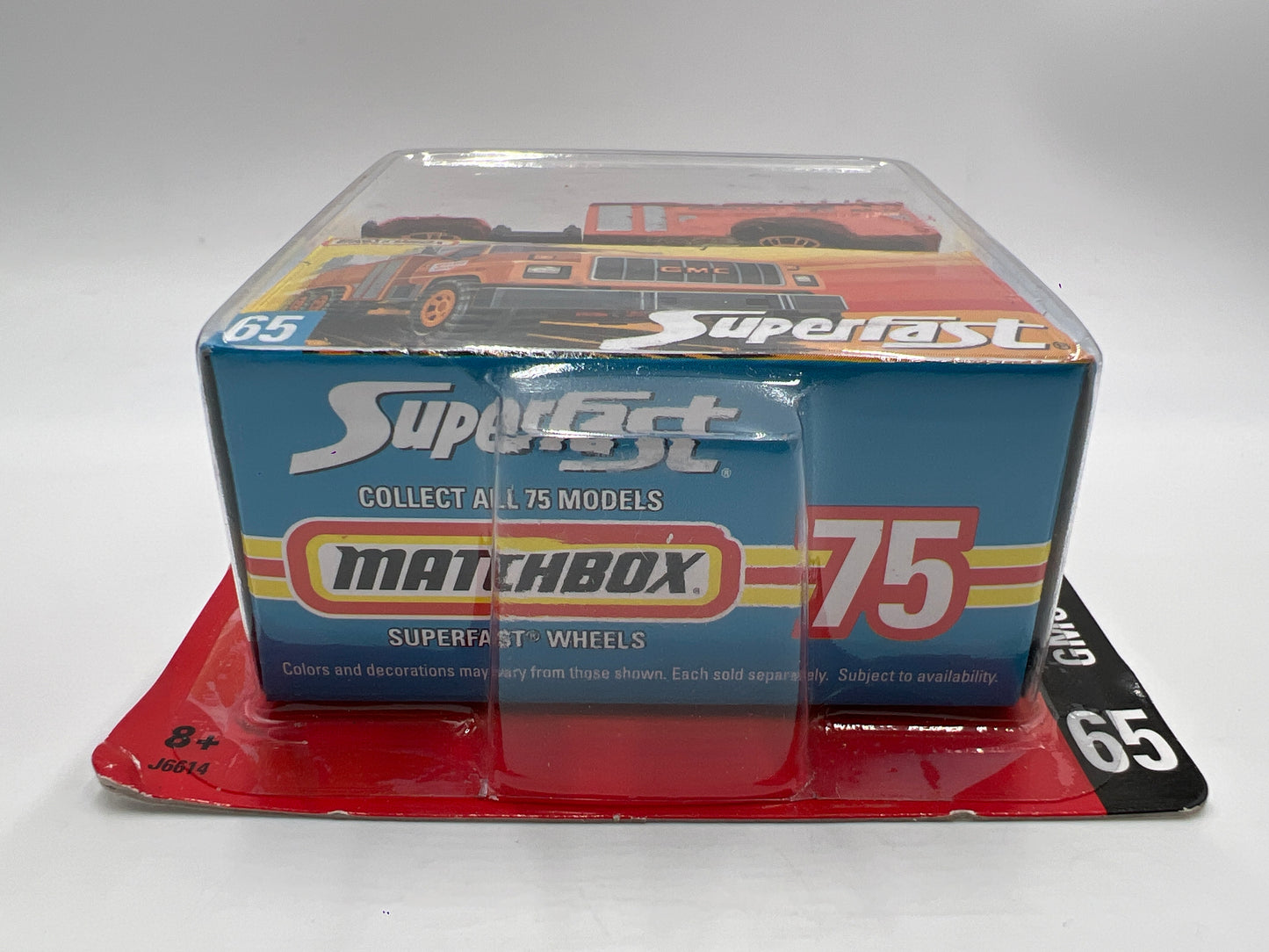 Matchbox Superfast #65 GMC Bucket Truck Orange