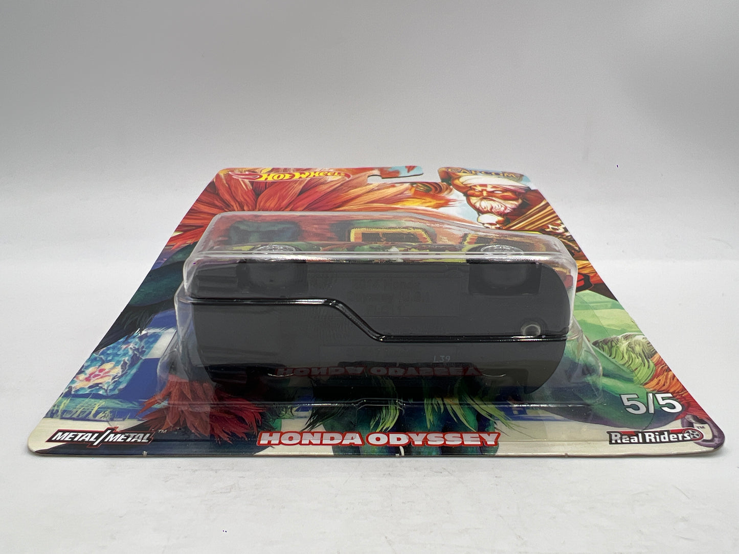 Hot Wheels Premium Capcom Street Fighter #5 Honda Odyssey Purple W/Protector