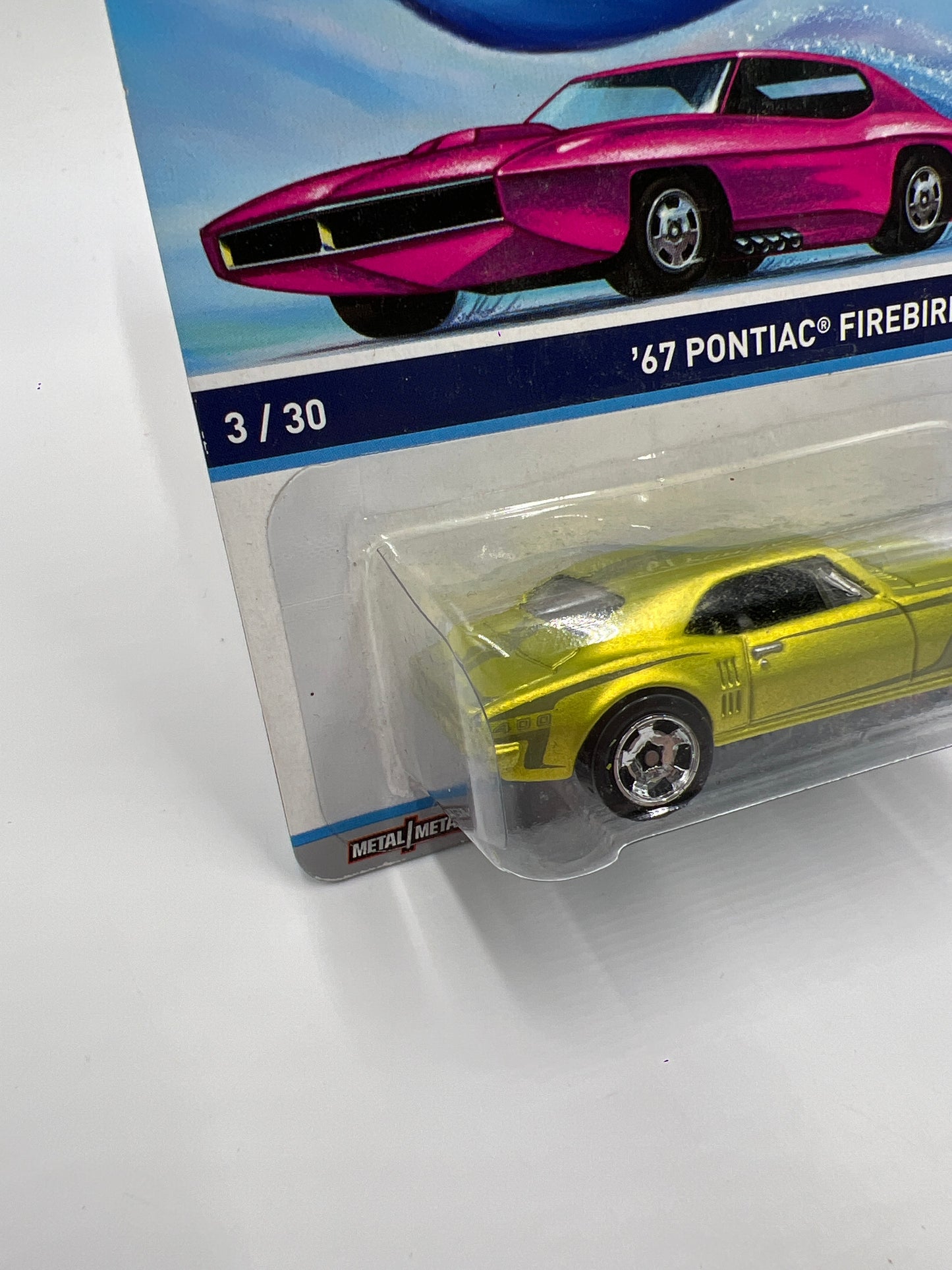 Hot Wheels Cool Classics #3 67 Pontiac Firebird 400 Spectrafrost Antifreeze SR