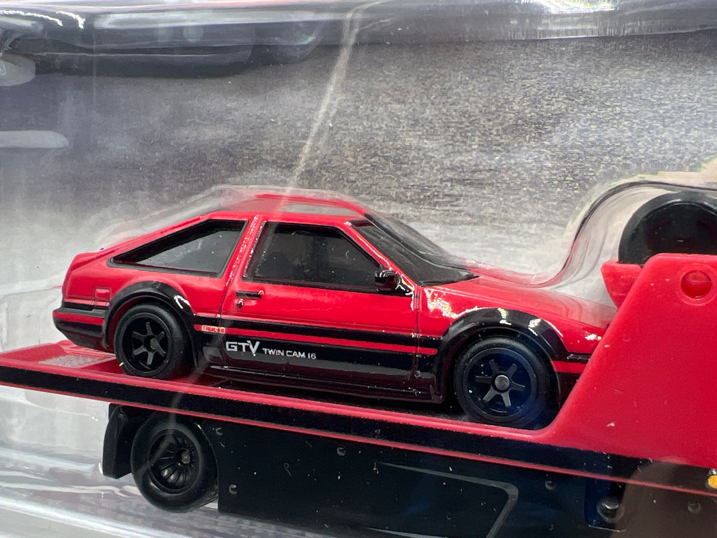 2025 Hot Wheels Car Culture Team Transport #84 Toyota AE86 Sprinter Trueno & Fleet Street 280C
