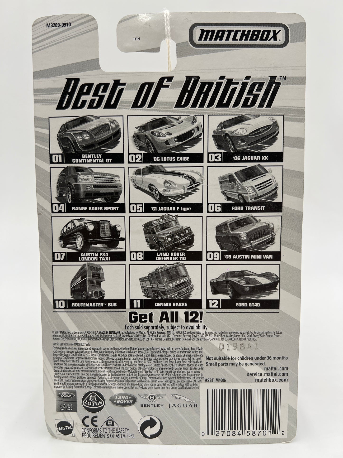 Matchbox Best Of British #3 06 Jaguar XK 169J