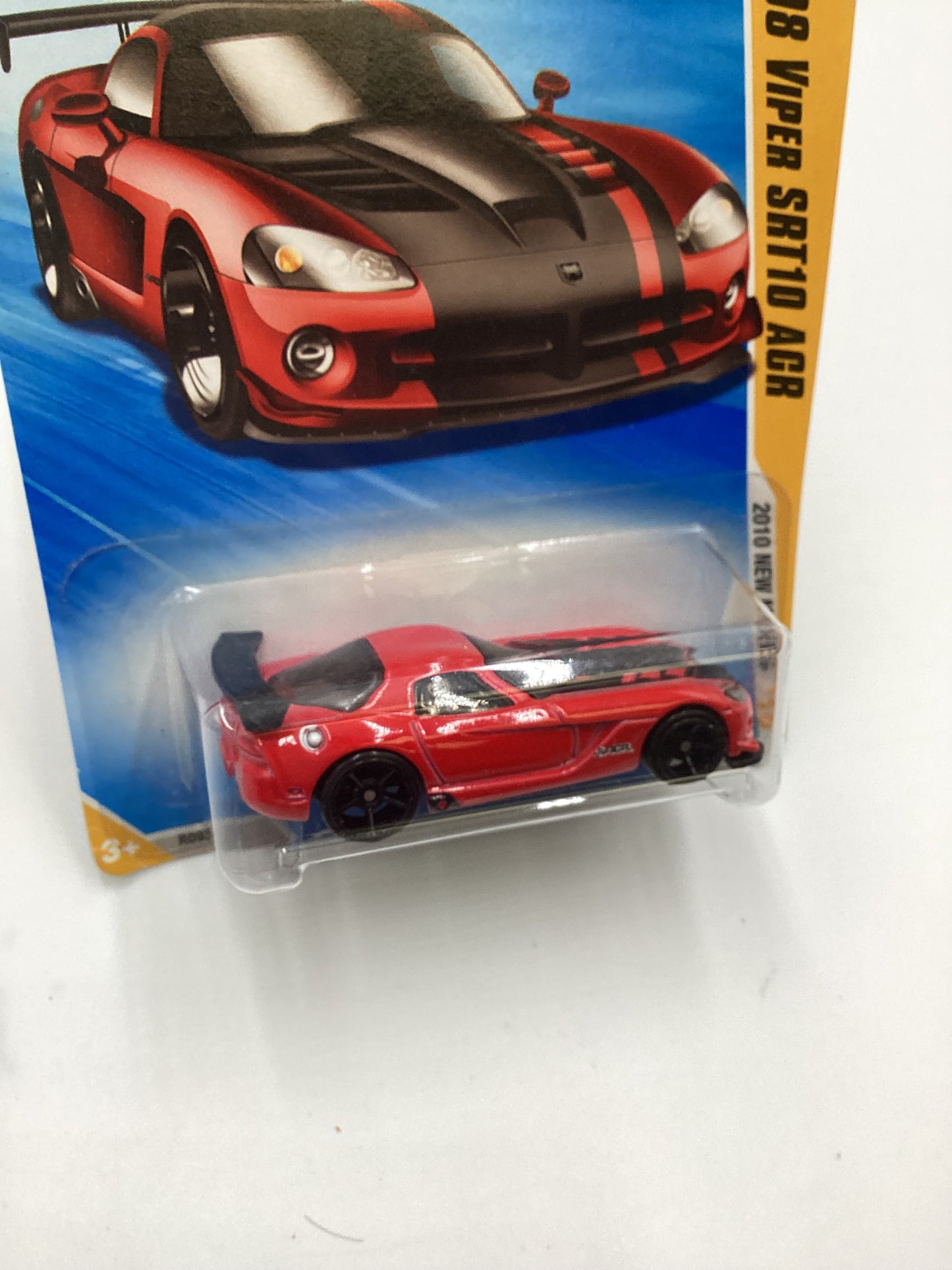 2010 Hot wheels #022 08 Viper Str10 ACR Red (SR)