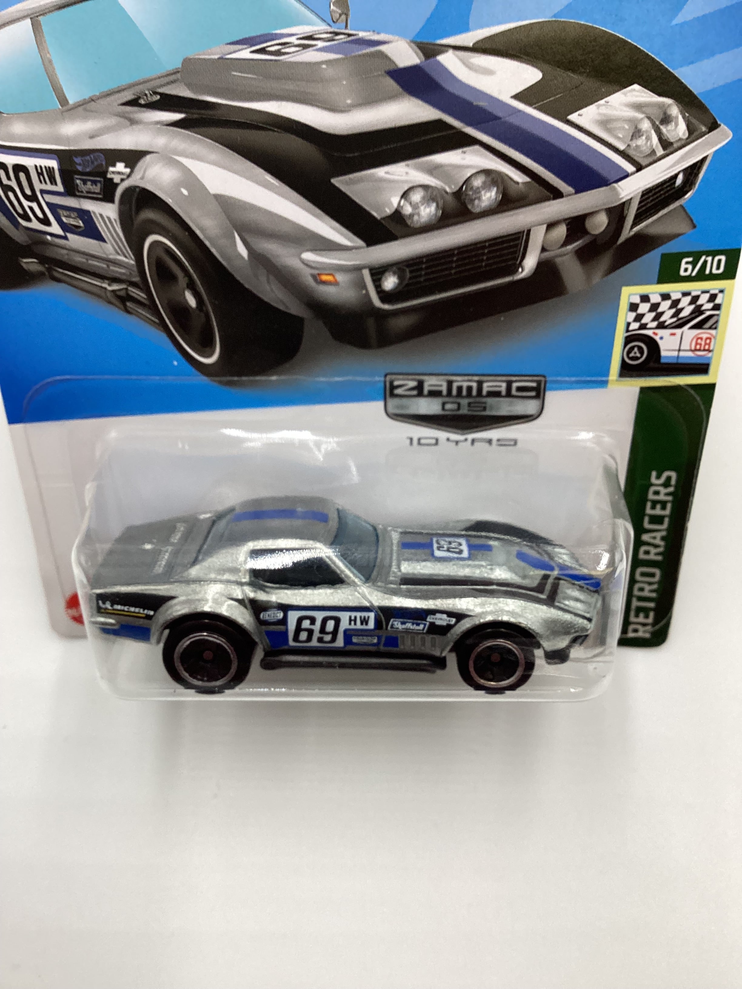 2022 Hot Wheels Zamac 10 Years #79 69 Copo Corvette *Card Not