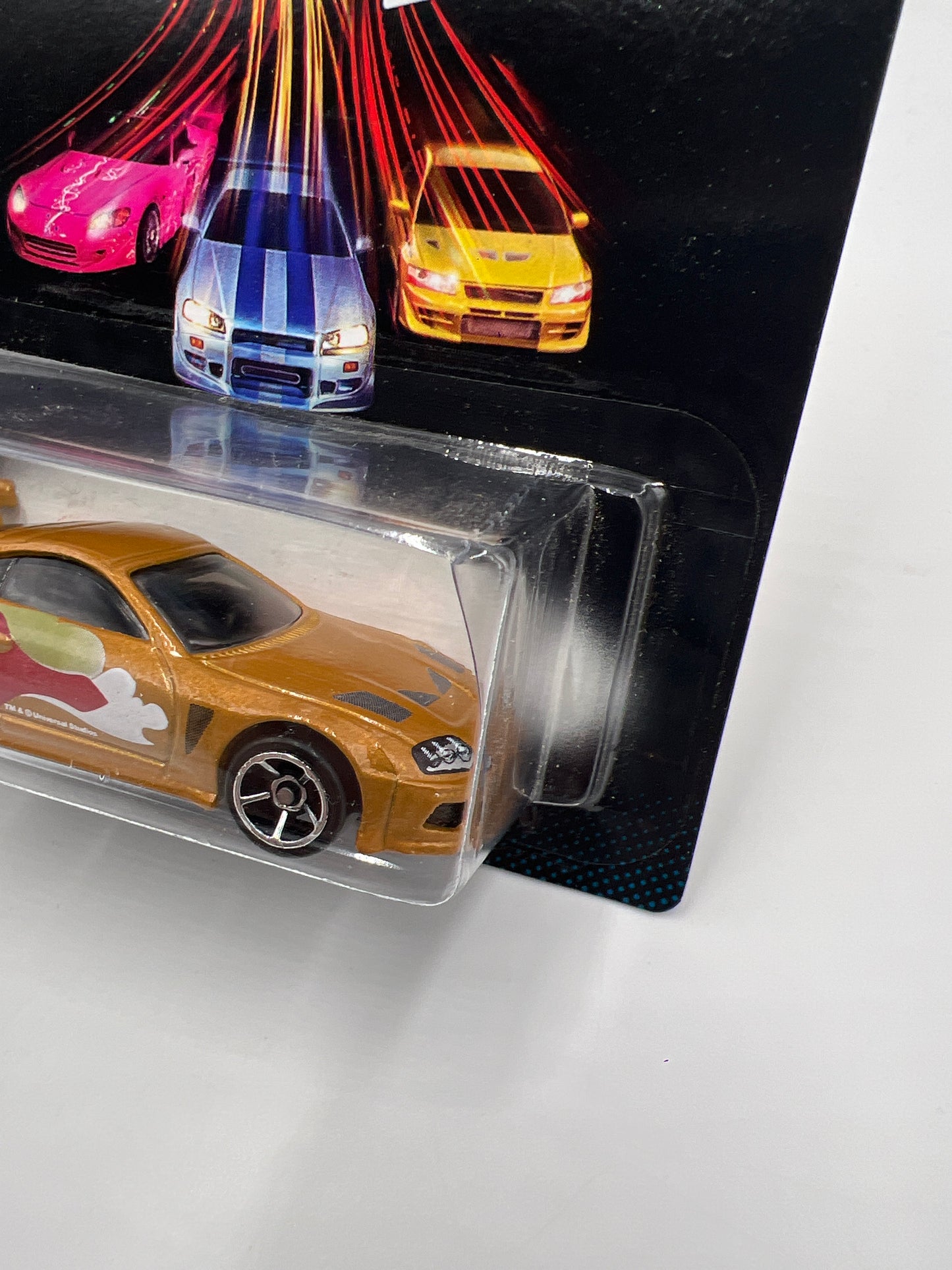 Hot Wheels Fast and Furious #2 94 Toyota Supra Gold W/Protector