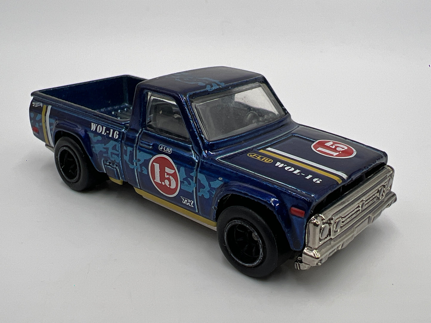 2019 Hot Wheels 1/64 Unspun Super Treasure Hunt Mazda Repu Blue Loose