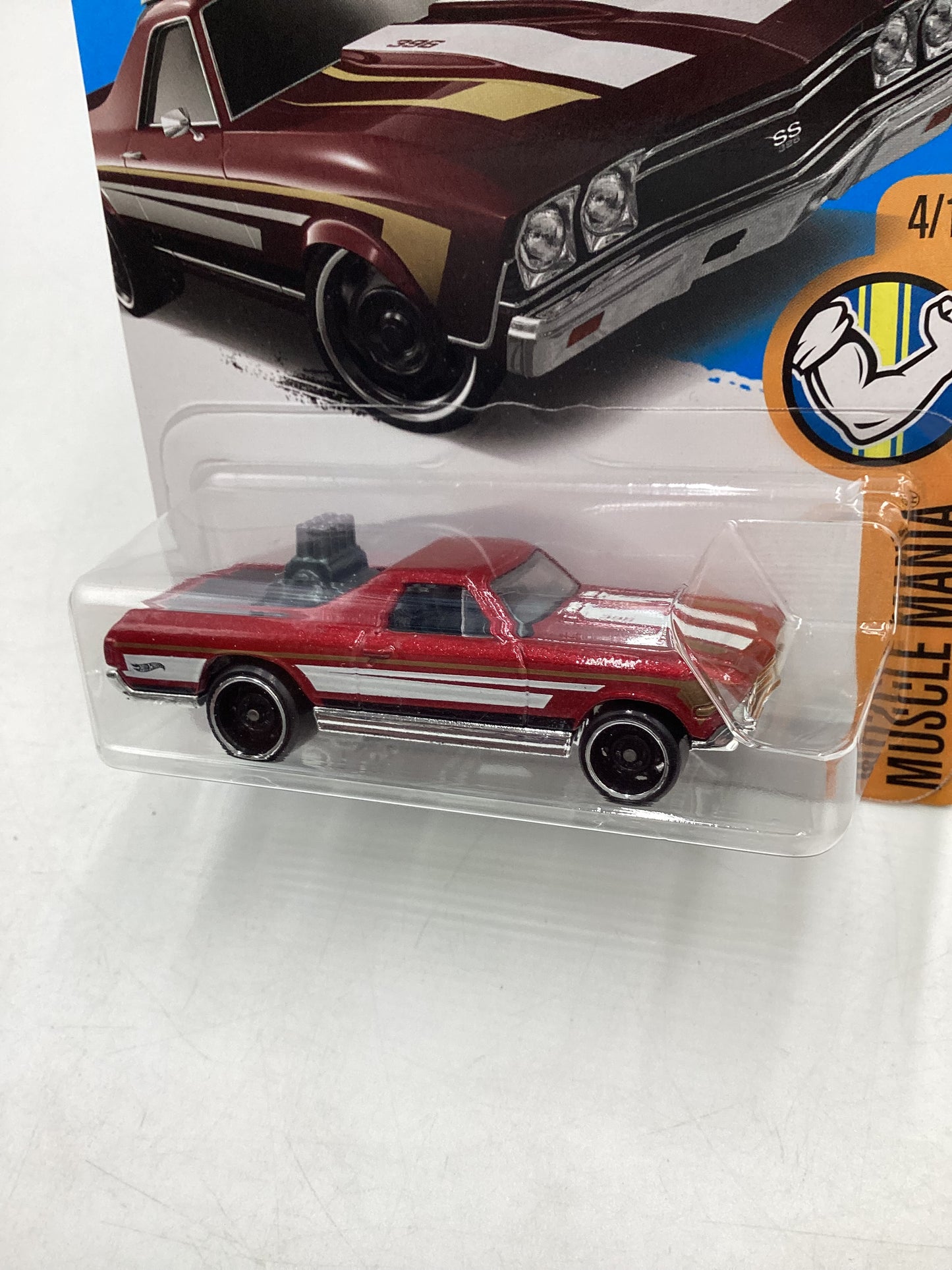 2017 Hot Wheels #216 68 El Camino Red 8C