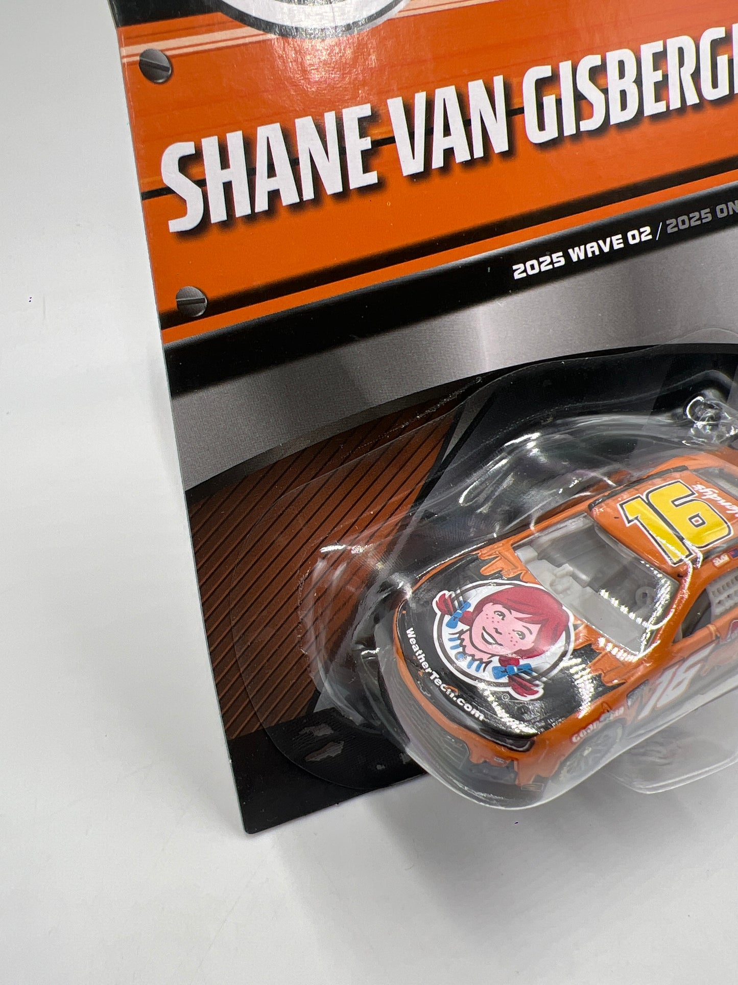 2025 Nascar Authentics Wave 2 Shane Van Gisbergen Wendys #16 SR