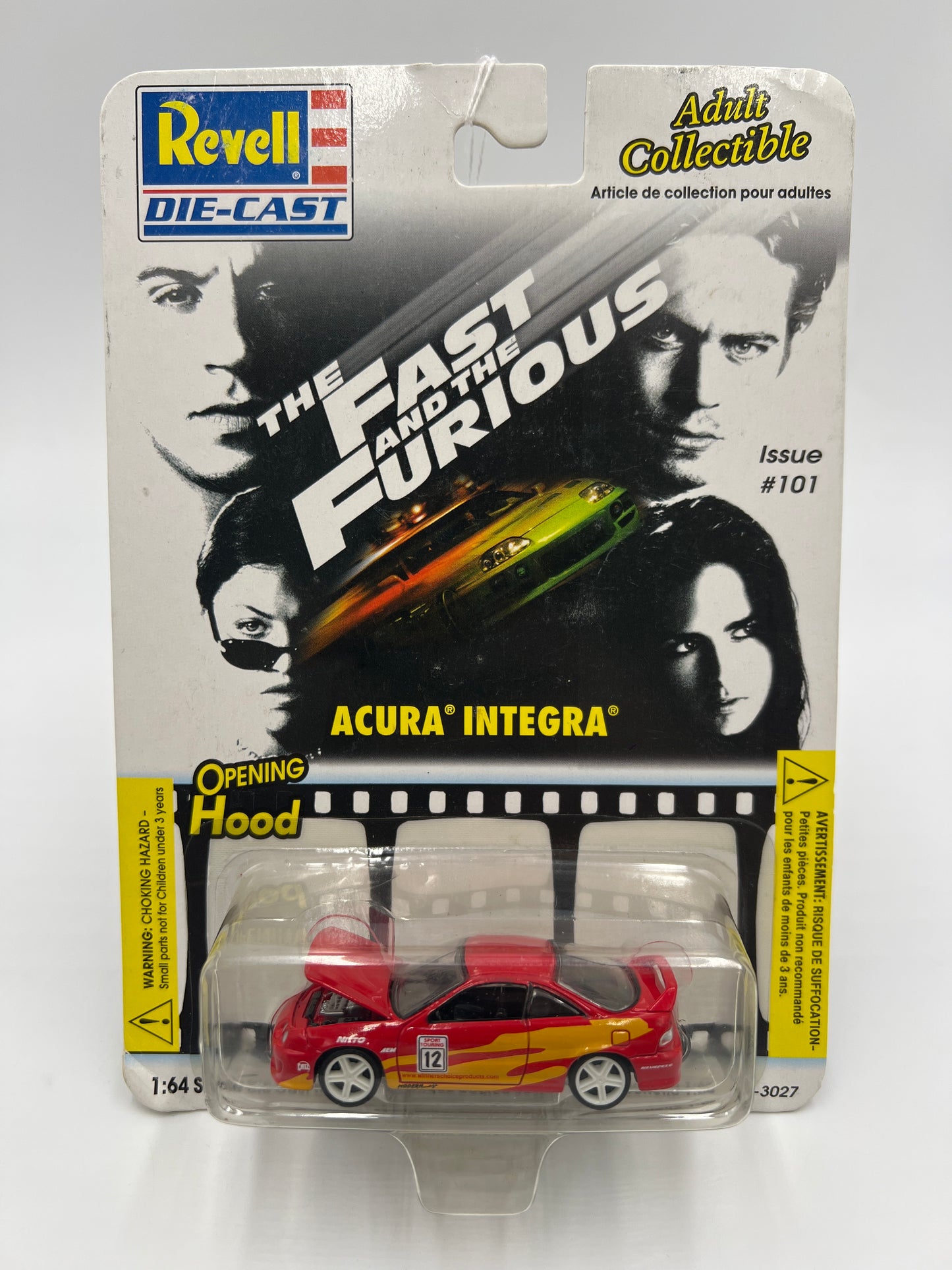 Revell The Fast And The Furious #101 Acura Integra Red