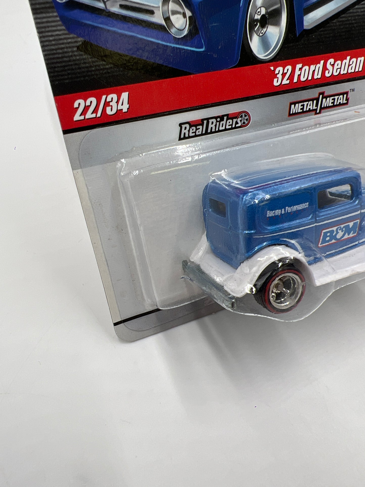 Hot Wheels Slick Rides #22 32 Ford Sedan Delivery B&M Blue 241H