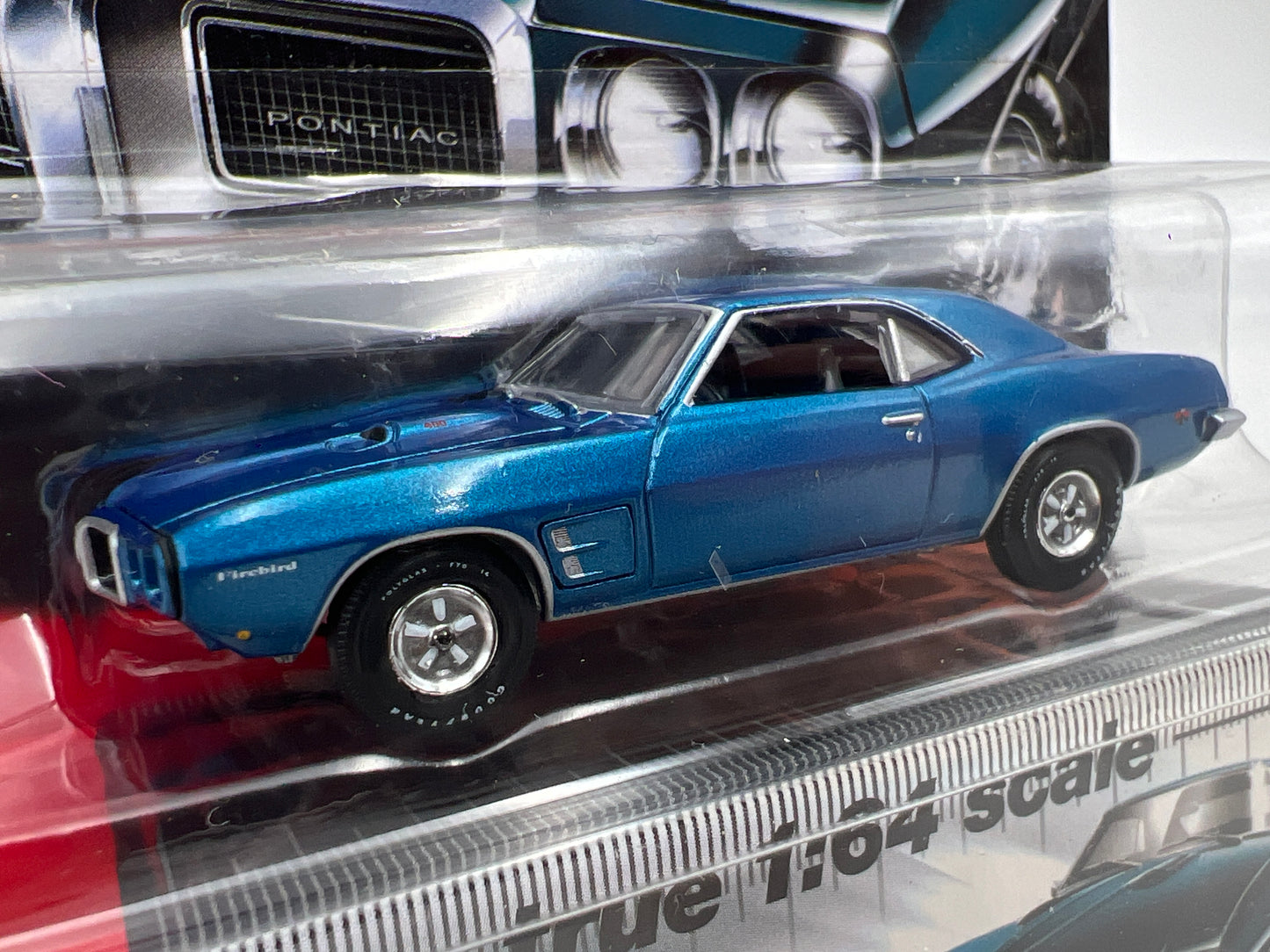 Auto World Vintage Muscle #3 1969 Pontiac Firebird Blue