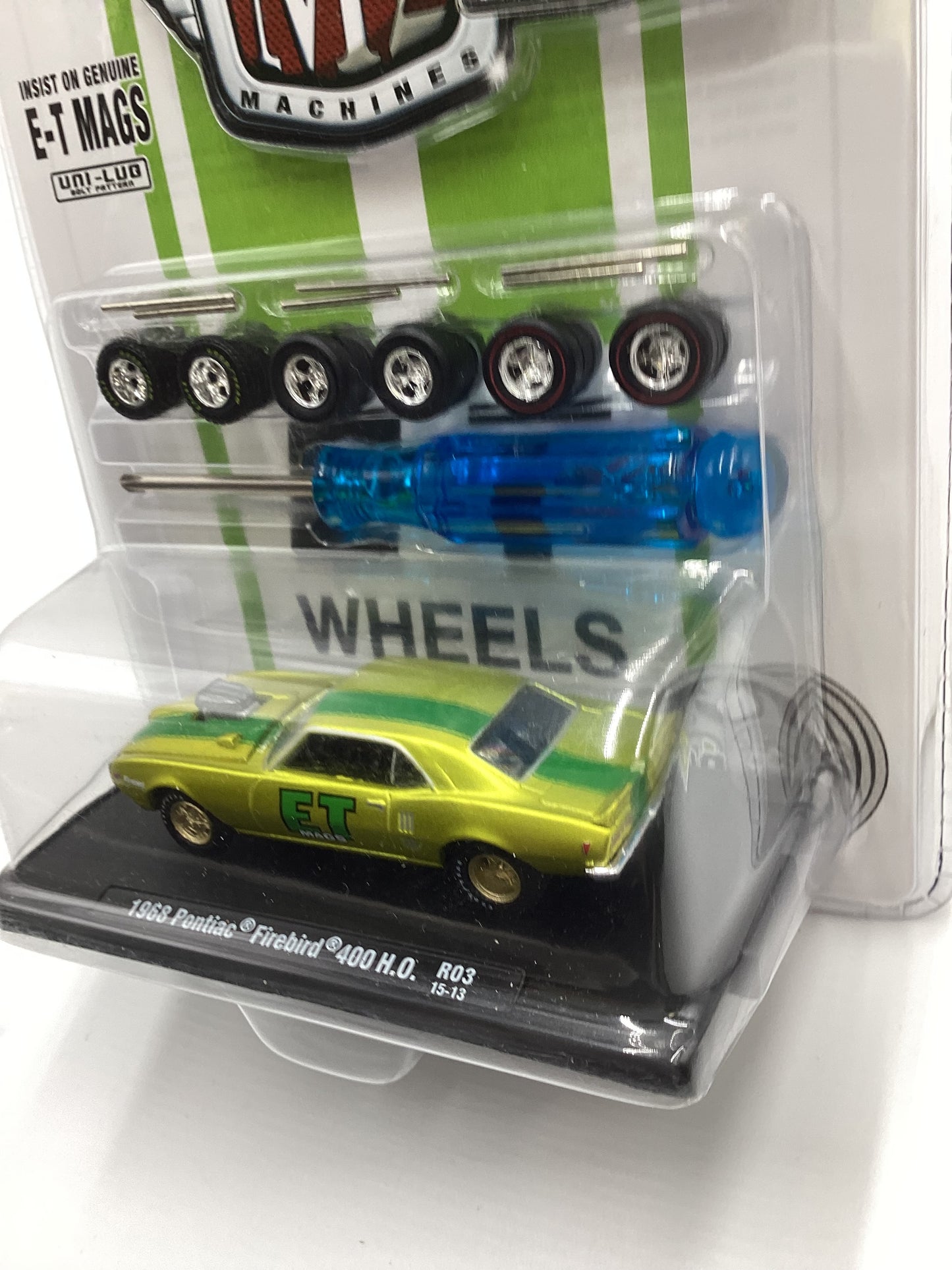 M2 Machines Auto-Wheels 1968 Pontiac Firebird 400 HO R03 Green 201H