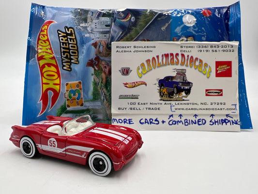 2022 Hot Wheels Mystery Models Series 3 #2 Chase 55 Corvette Red