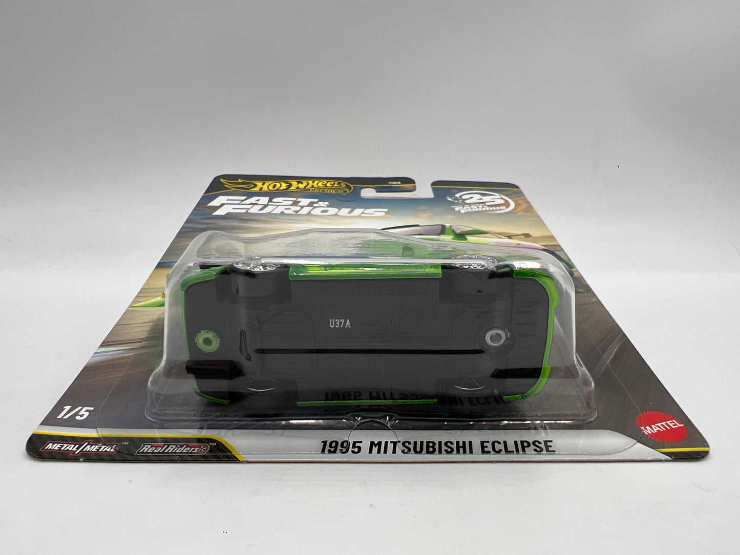 2026 Hot Wheels Premium Fast & Furious 25th Anniversary #1 1995 Mitsubishi Eclipse Spectraflame Green W/Protector