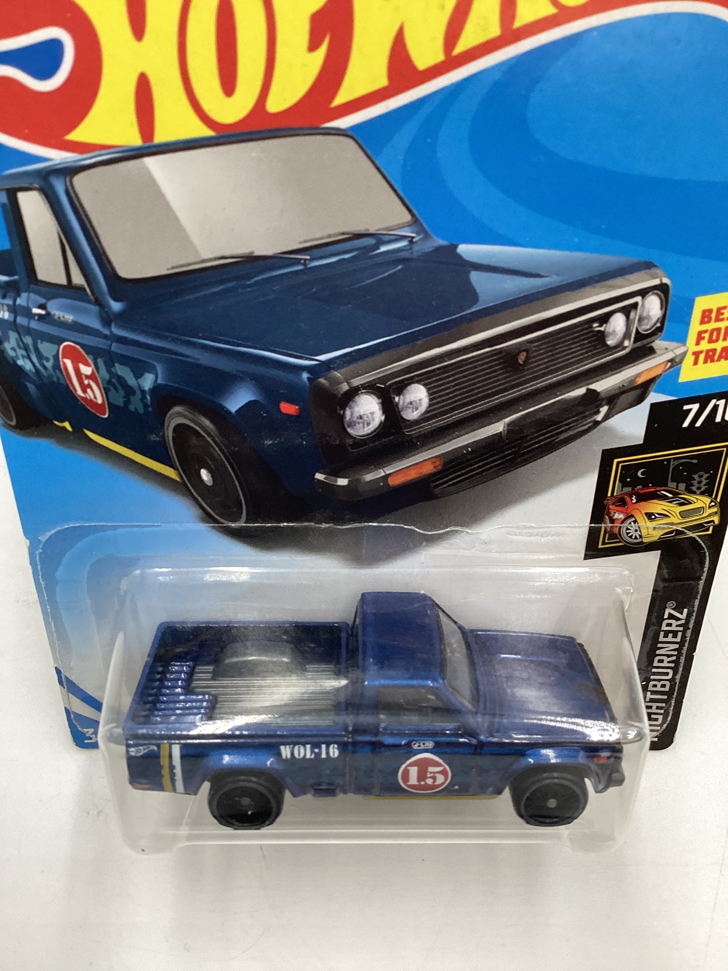 2019 Hot Wheels Nightburnerz #138 Mazda Repu Blue