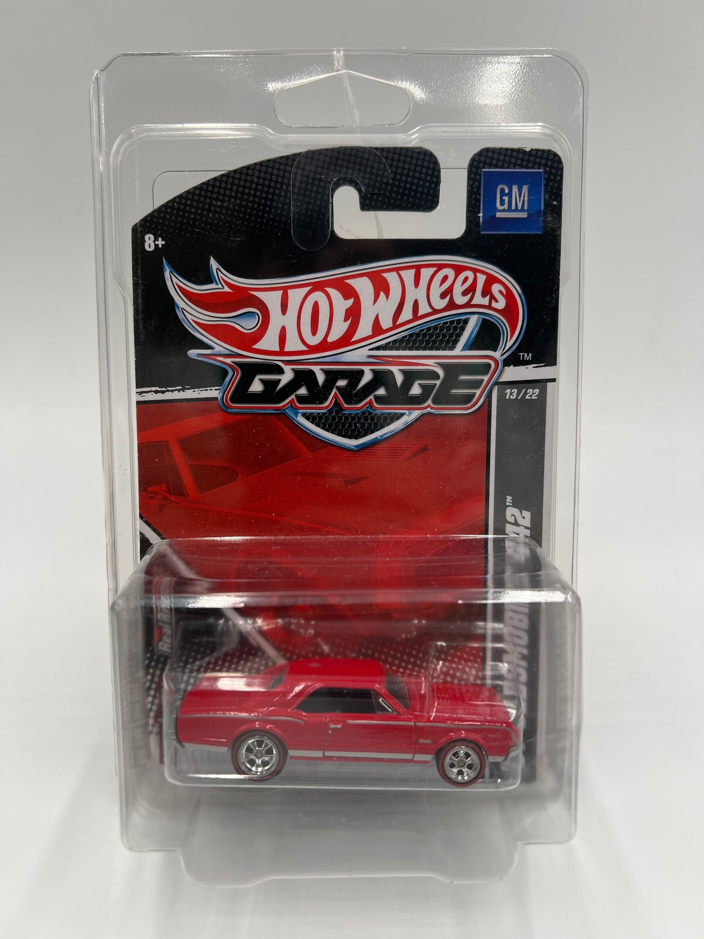 Hot Wheels Premium Garage Series #13 67 Oldsmobile 442 Red W/Protector