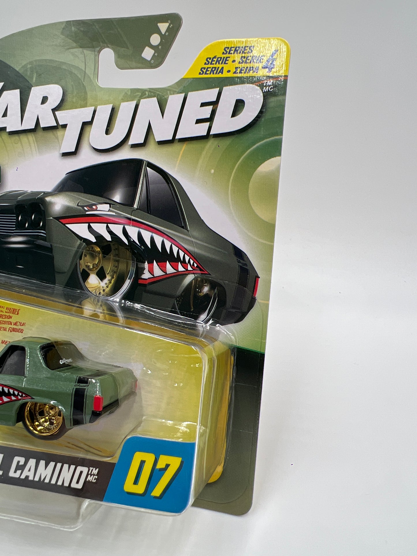 MGA Car Tuned Hobby Exclusive Series 4 #7 68 Chevy El Camino Green 178G