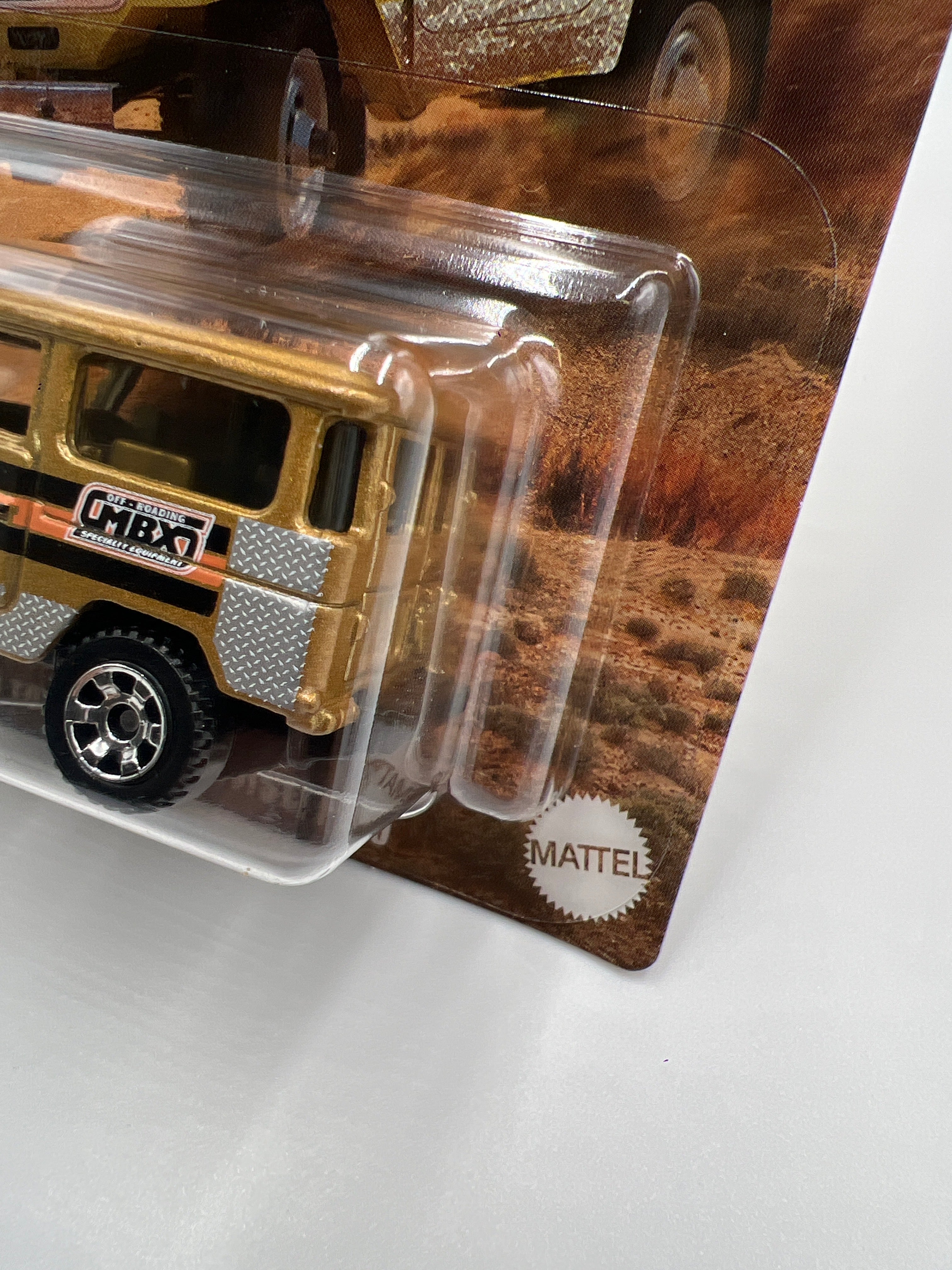 2024 Matchbox Off Road Rally #5 1968 Toyota Land Cruiser FJ40 Gold