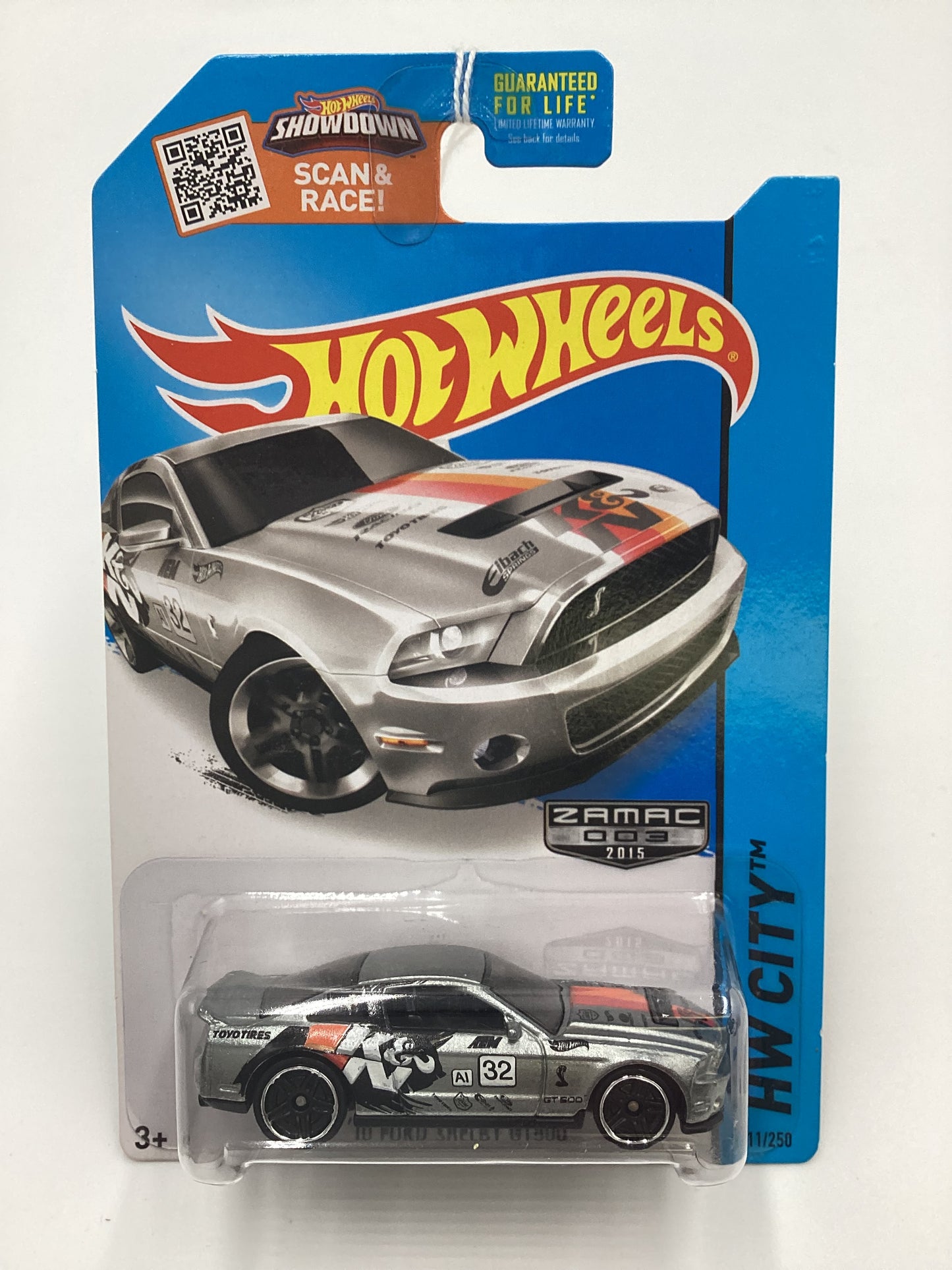 2015 Hot wheels Zamac 003 #11 10 Ford Shelby GT500 K&N 148C