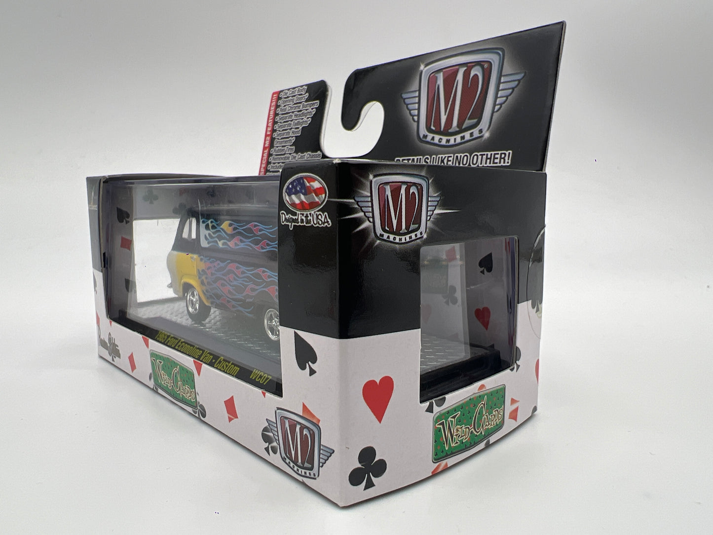 M2 Machines Wild-Cards 1965 Ford Econoline Van Custom WC07