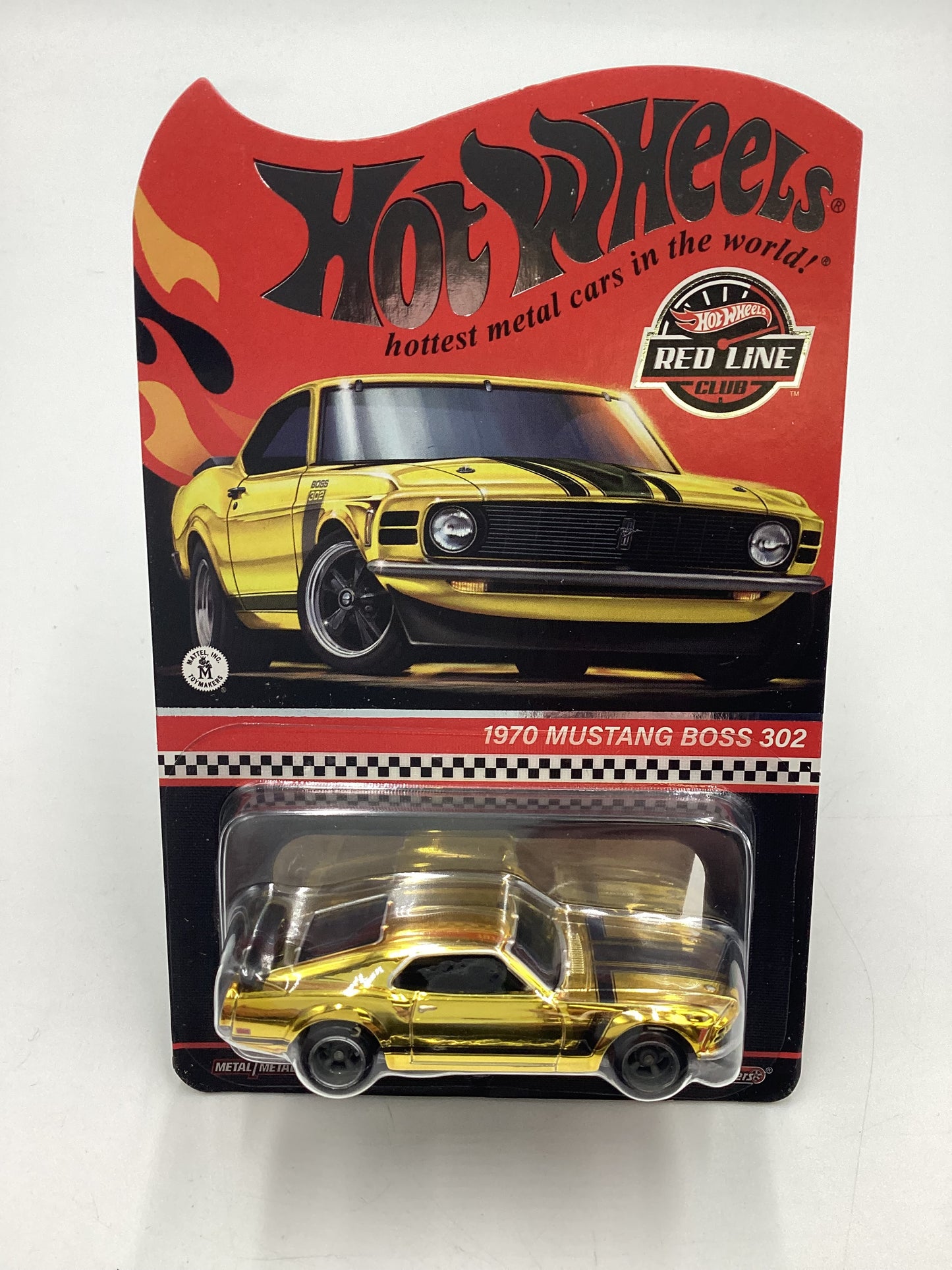 2024 Hot wheels RLC Mustang Boss 302 Gold with protector