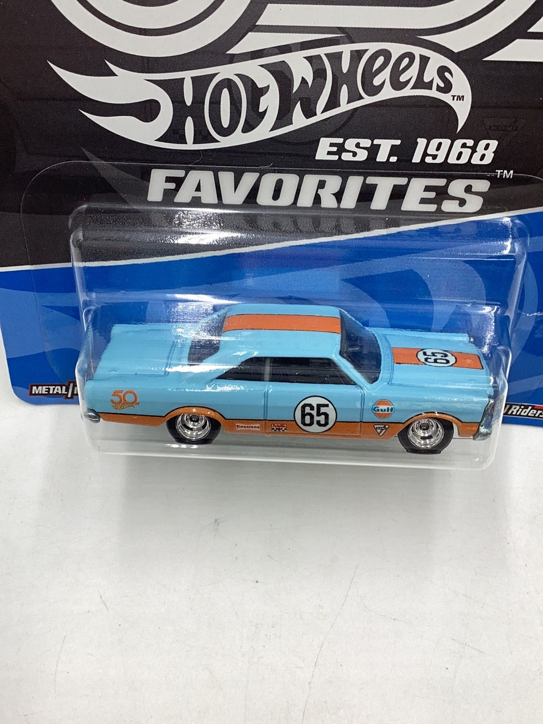 Hot wheels 50th Favorites 10/10 65 Ford Galaxie 245N