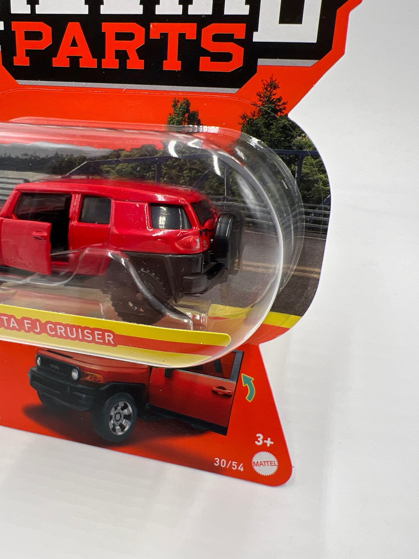 Matchbox Moving Parts #30 Toyota FJ Cruiser Red 163B