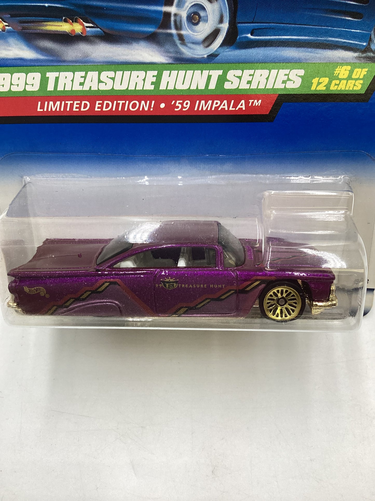1999 Hot Wheels Treasure Hunt Series 6/12 59 Impala #934 277M