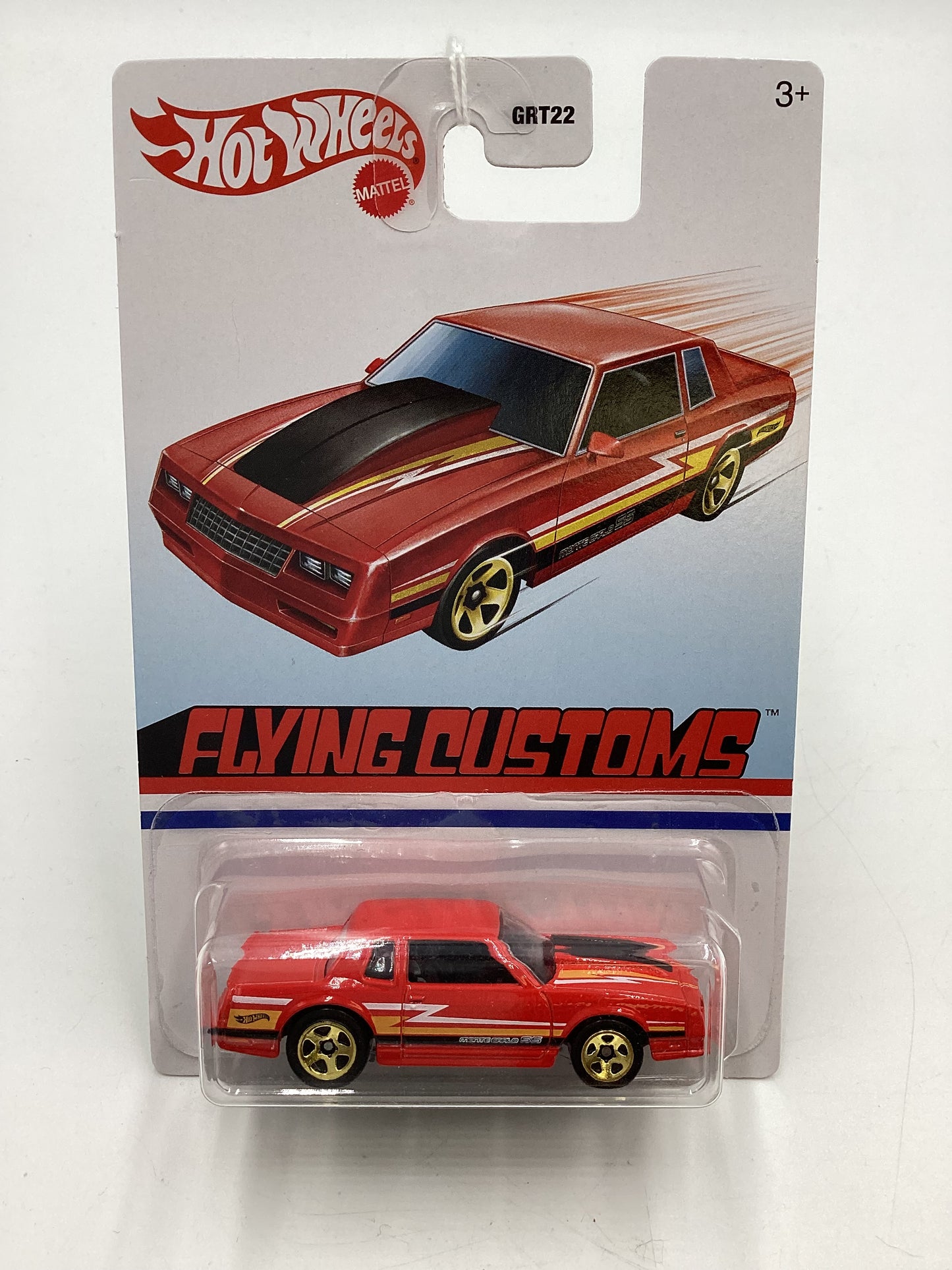 Hot Wheels Target Exclusive Flying Customs 86 Monte Carlo SS Red 156A
