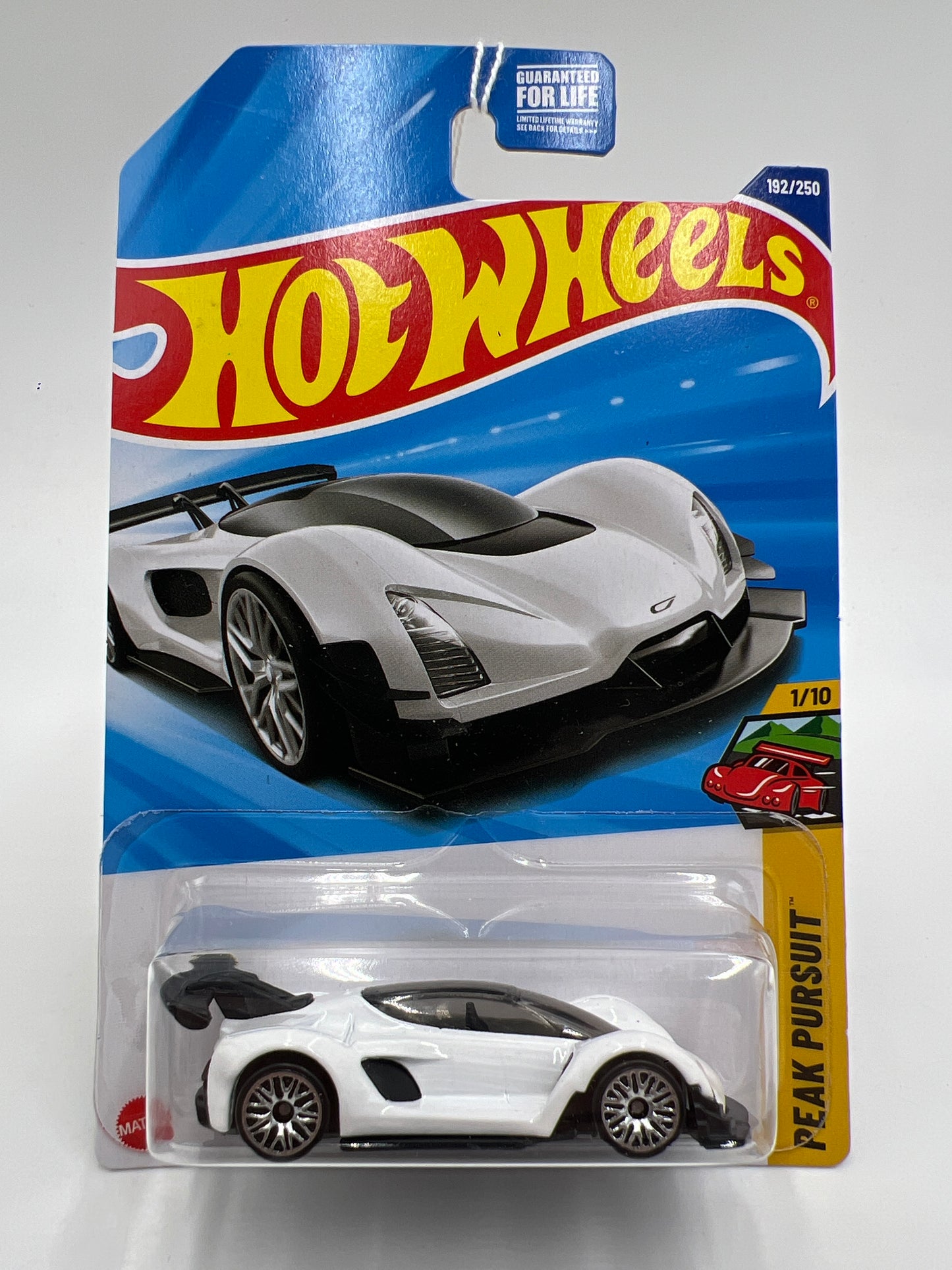 2025 Hot Wheels Peak Pursuit #192 Czinger 21C White