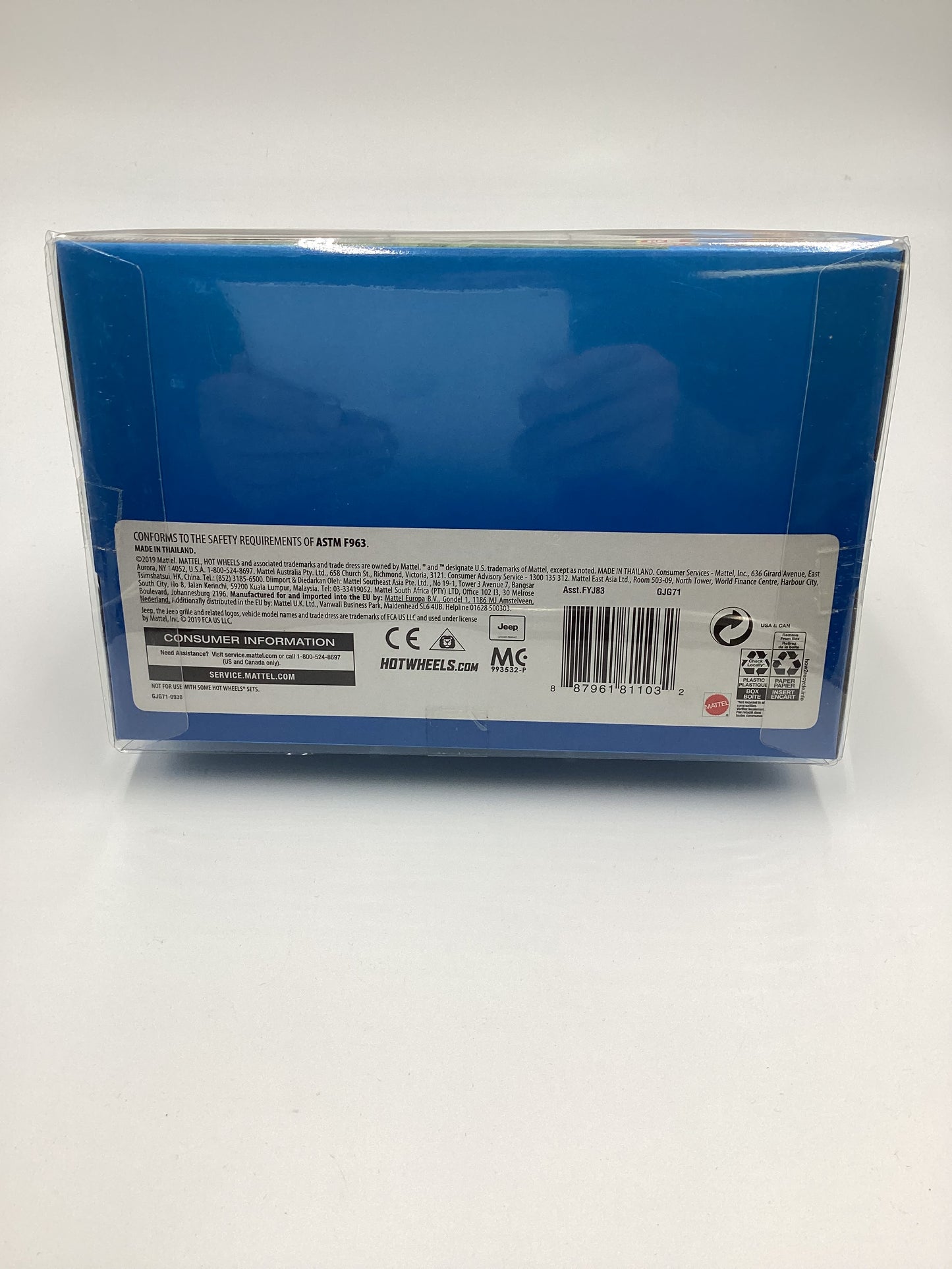 2020 Hot Wheels Monster Trucks Giant Wheels HW Army Jeep