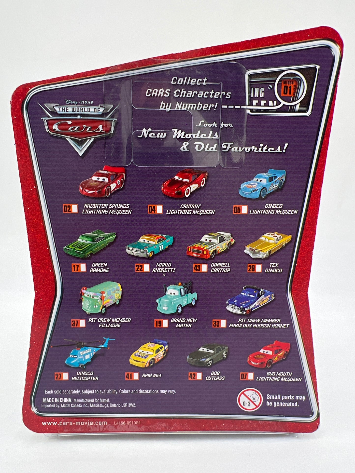 Disney Pixar The World Of Cars #27 Dinoco Helicopter 141C