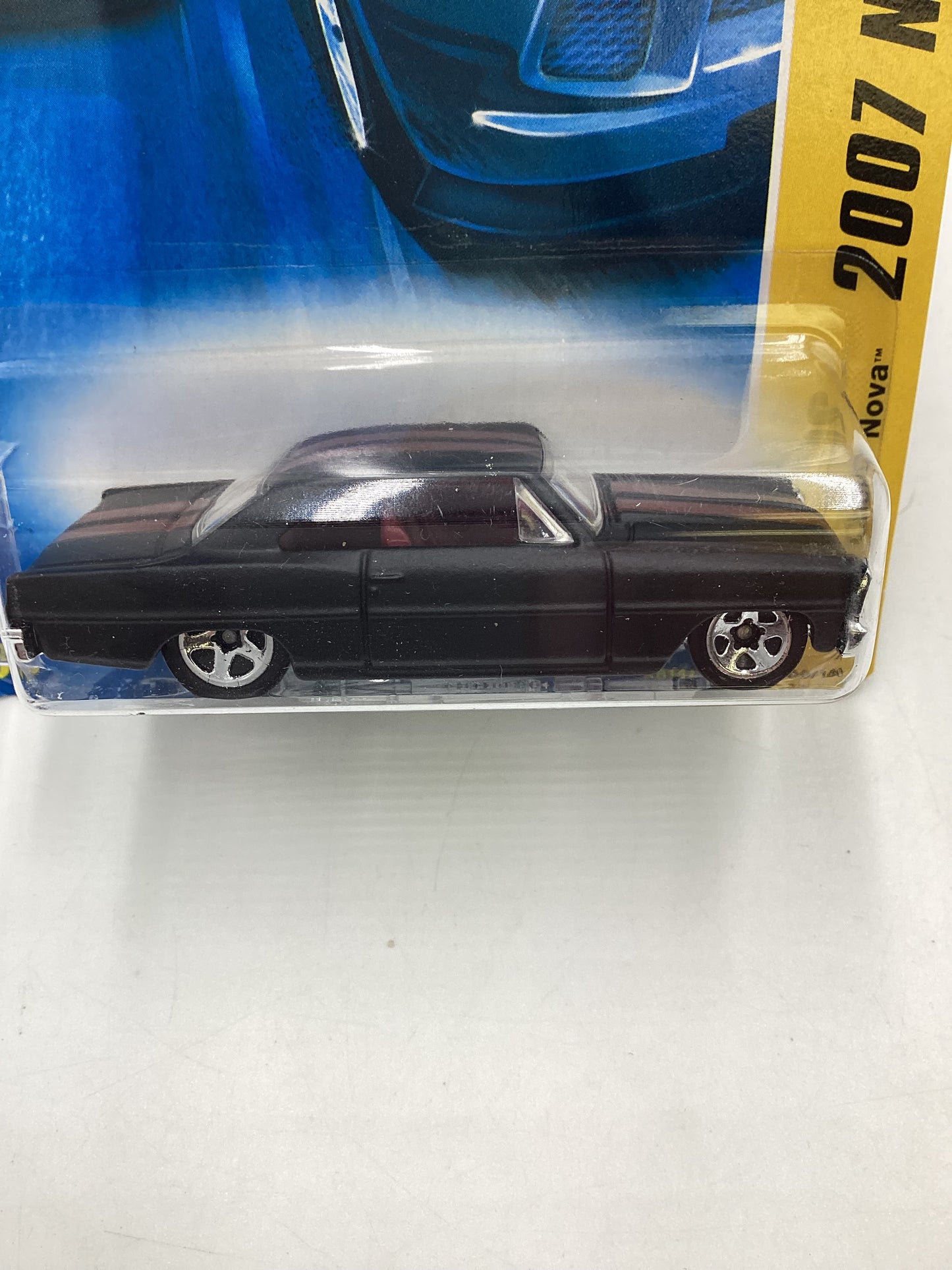 2007 Hot Wheels New models #009 66 Chevy Nova Black 5G