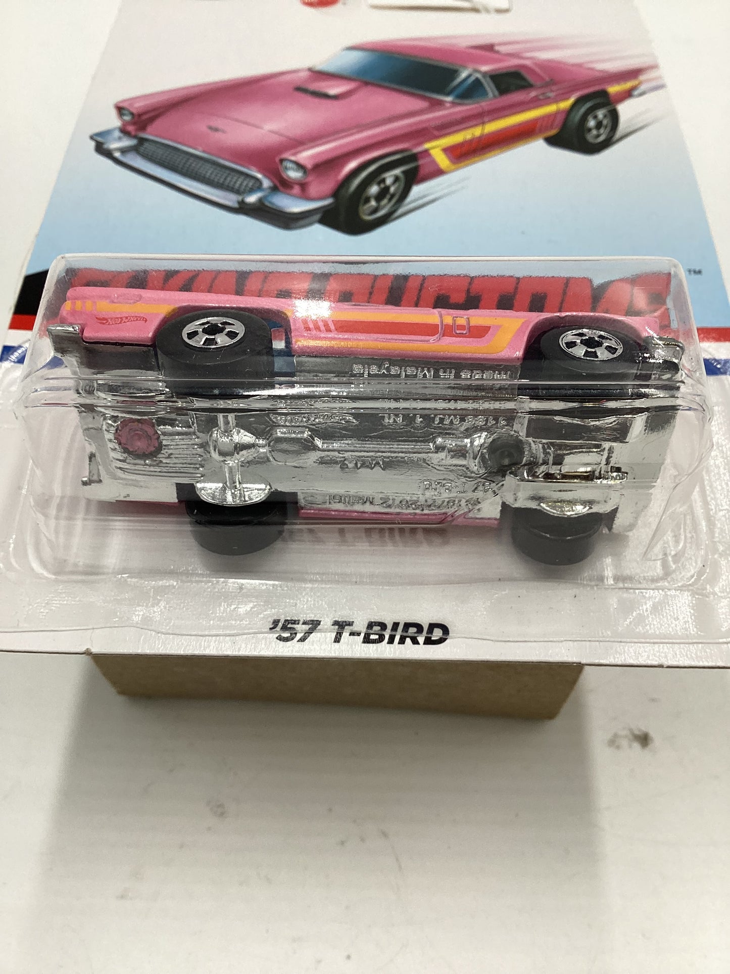 Hot Wheels Target Exclusive Flying Customs 57 T-Bird Pink