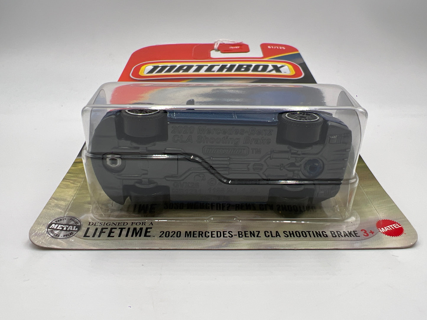 2025 Matchbox #61 2020 Mercedes-Benz CLA Shooting Brake Blue 214C